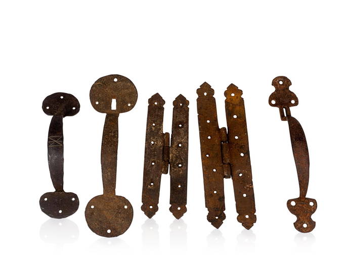 Iron Door Hardware Lot
