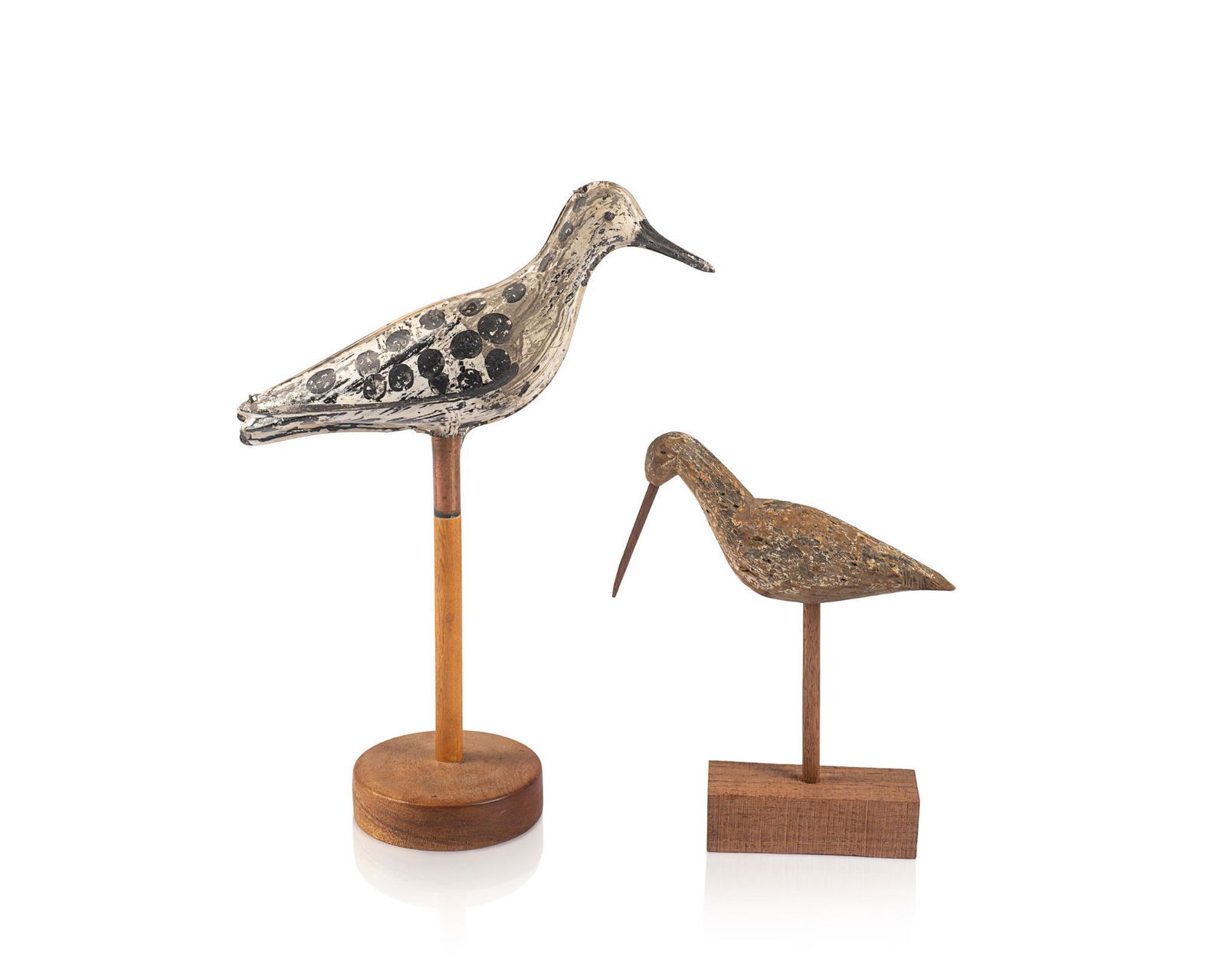 TWO SHORE BIRD DECOYS (1 of 3)