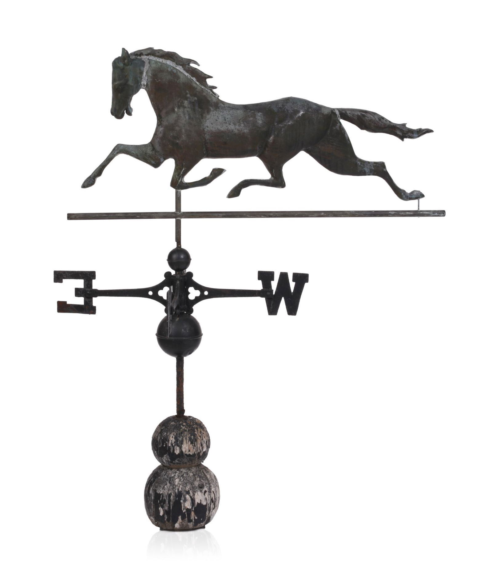 Running Horse Weathervane (1 of 3)