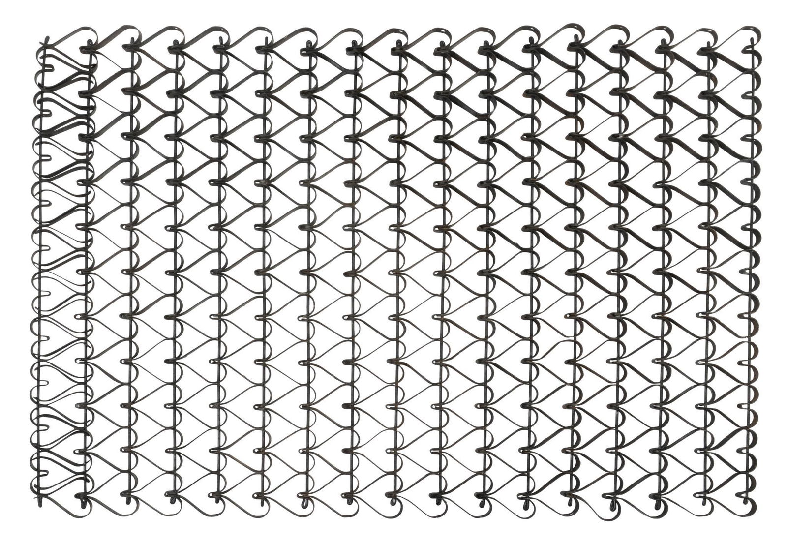 Wrought Iron Heart Doormat (1 of 1)