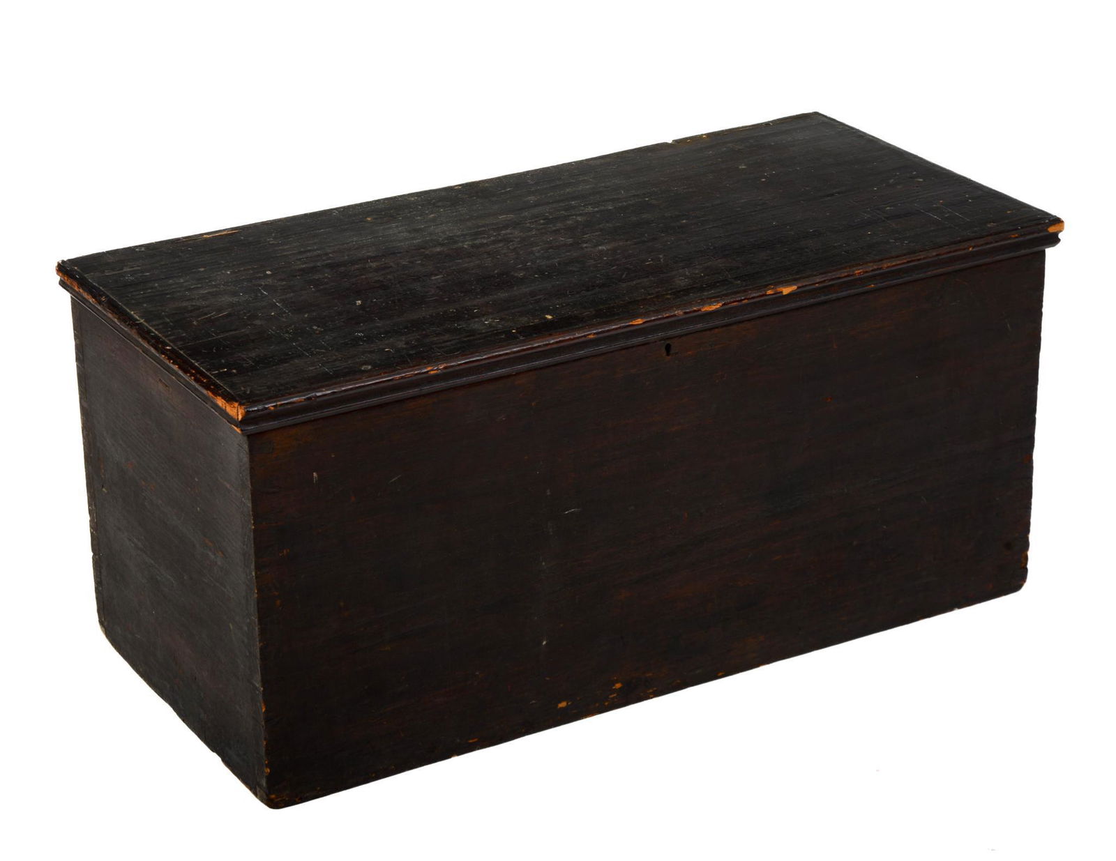 18th C Pine Blanket Chest (1 of 3)