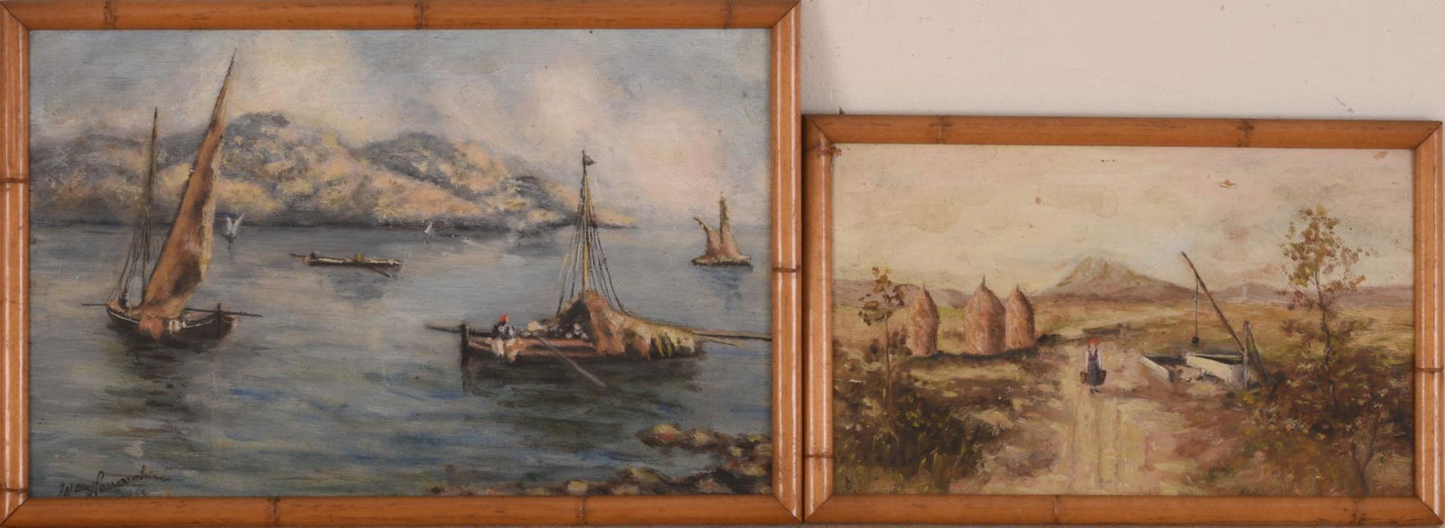 Two French Impressionist Style Paintings. (1 of 3)