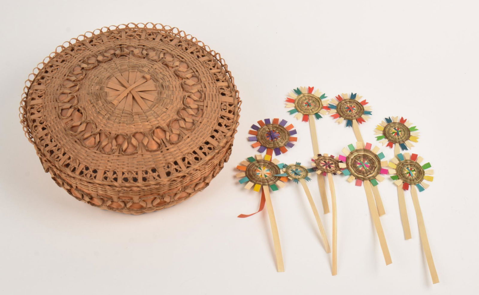 Francine Murphy Woven Basket. (1 of 6)