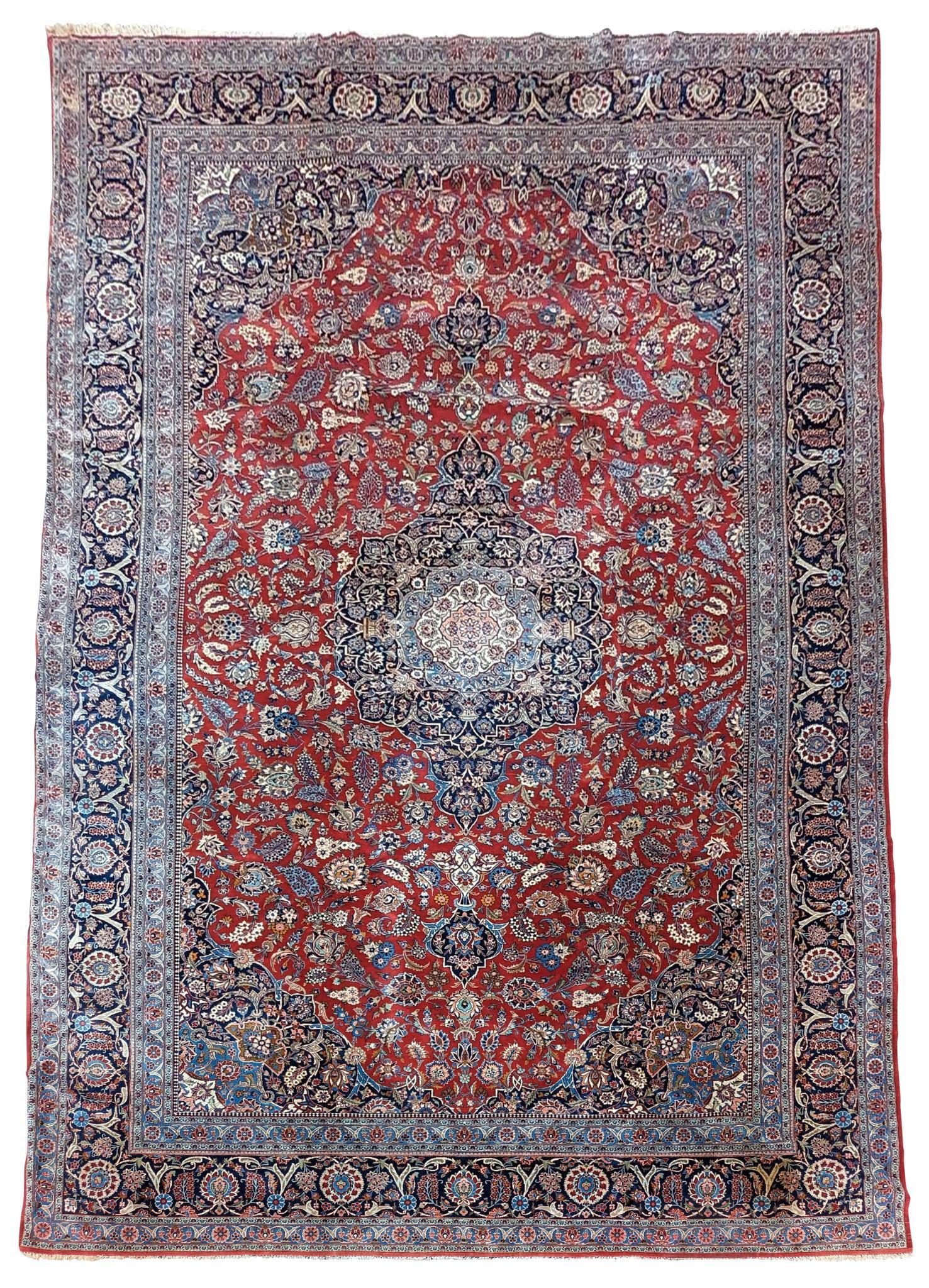 Palace Sized Oriental Carpet. (1 of 8)