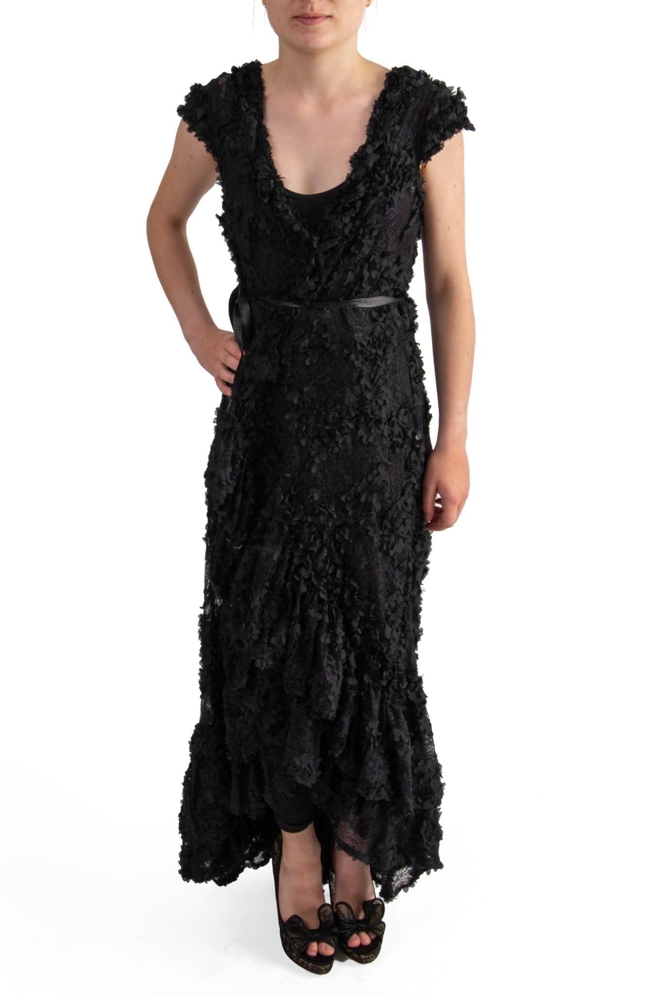 Melina Solnicki Lace Dress/Coat, Small: Size Small CONDITION: These are used articles, and may exhibit minor stains, wear, slight odors, and other minor defects. We have attempted to show any major damage in photographs and note it in the d