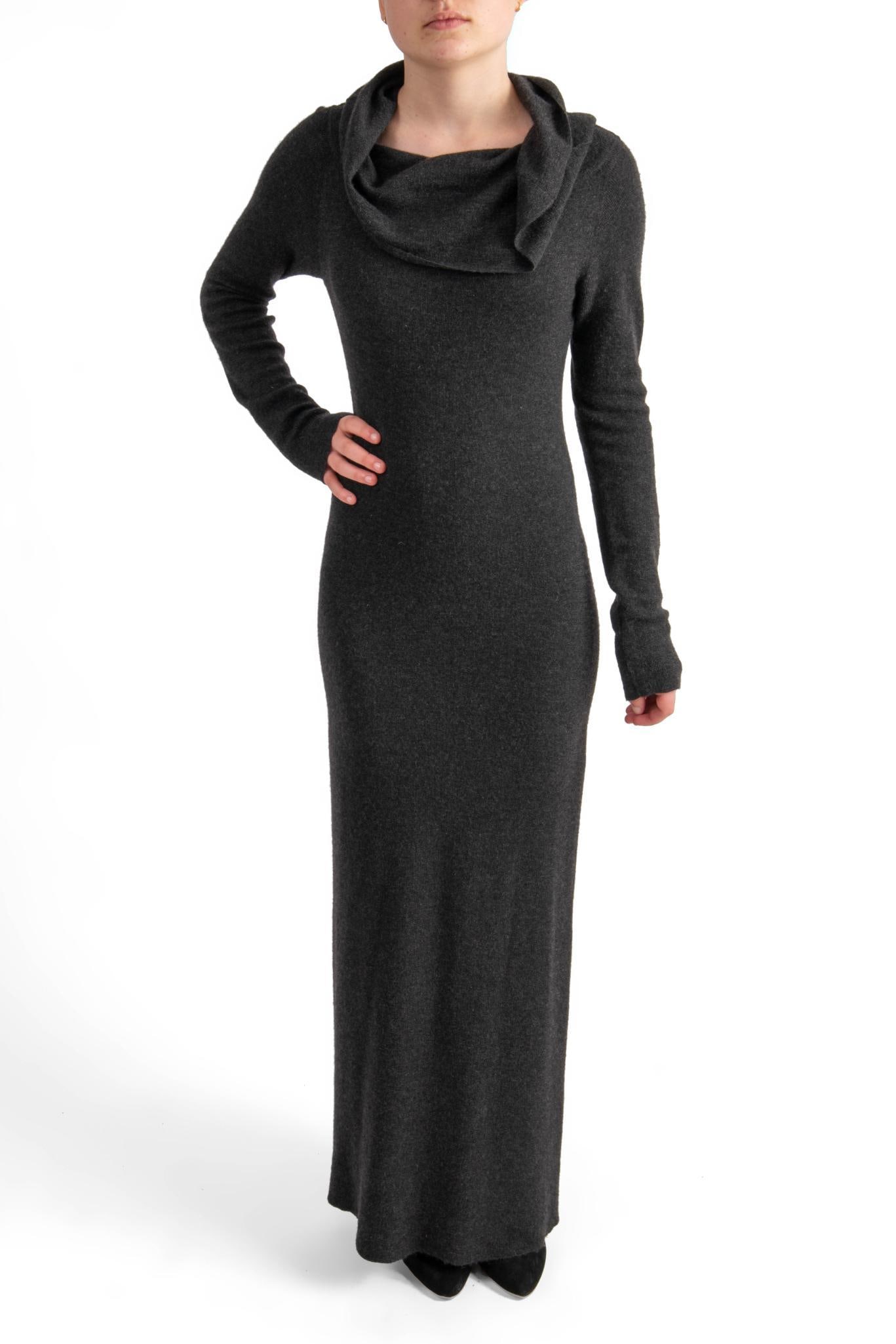 Donna Karan Cashmere Sweater Dress, Medium (1 of 5)