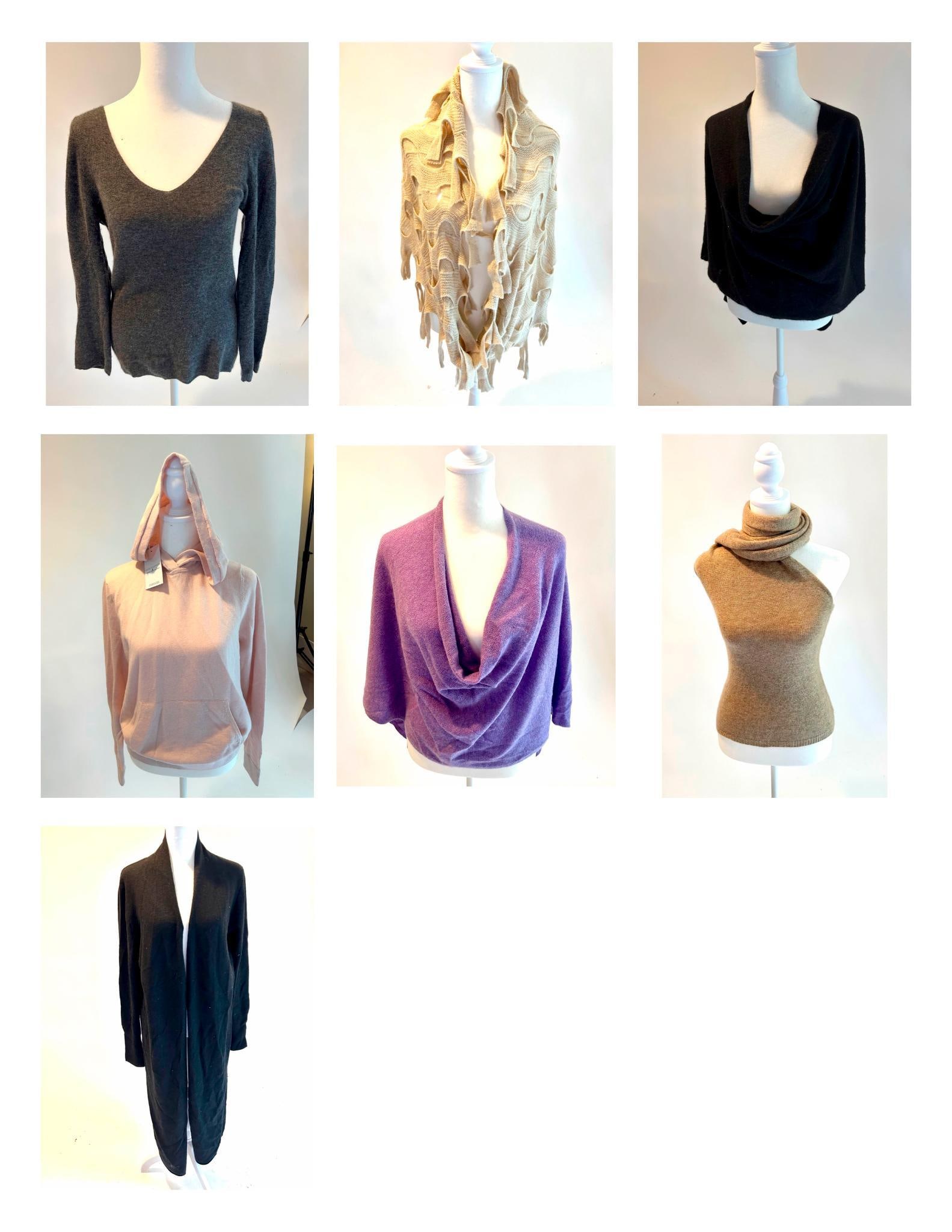 Group of Six Cashmere Pieces (1 of 13)