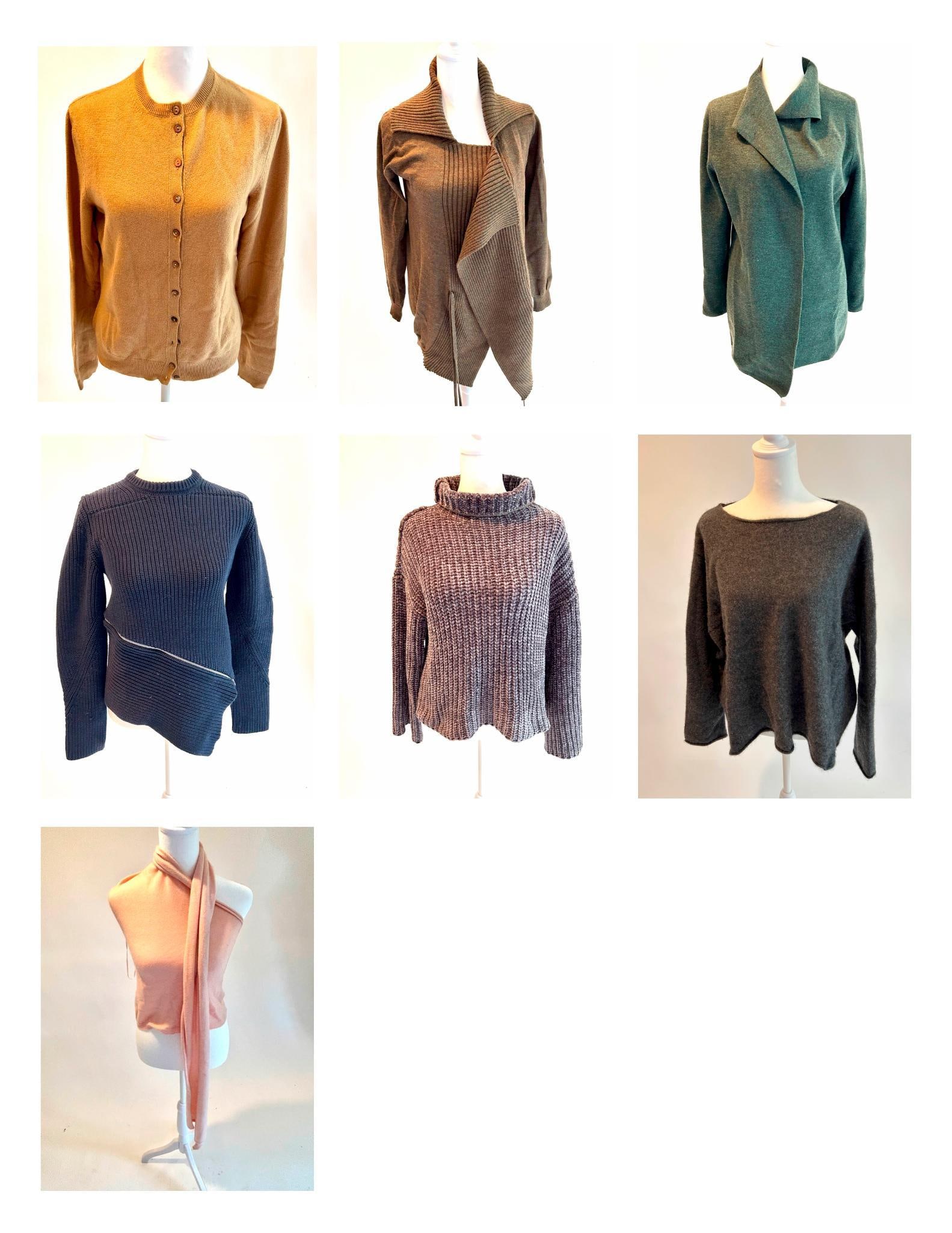 Seven Designer Cashmere Pieces (1 of 16)
