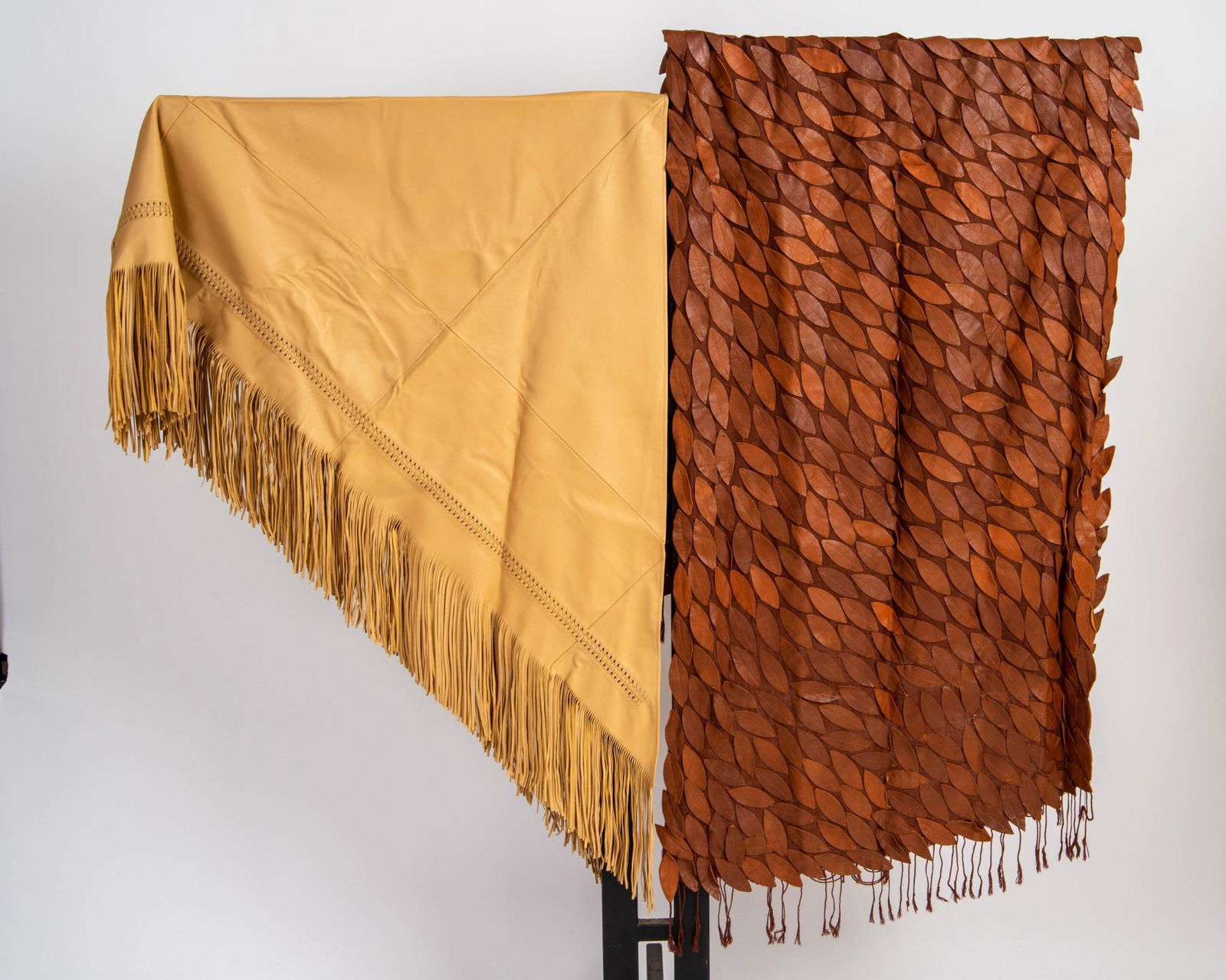 Two Leather Scarves (1 of 3)