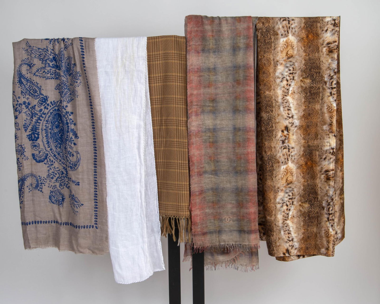 Group of Five Scarves (1 of 6)