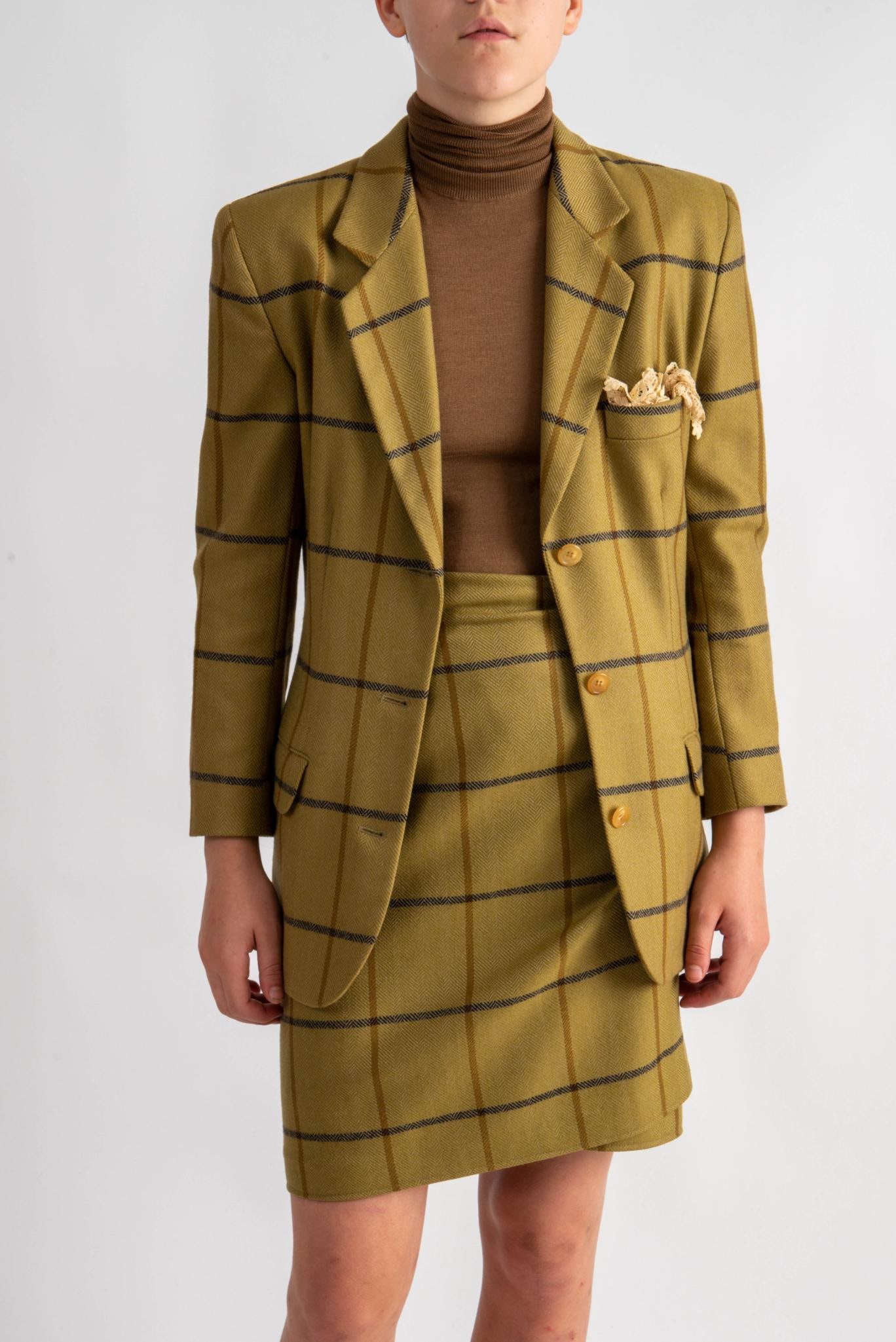 Calvin Klein Wool Skirt Suit Set, 4 (1 of 10)