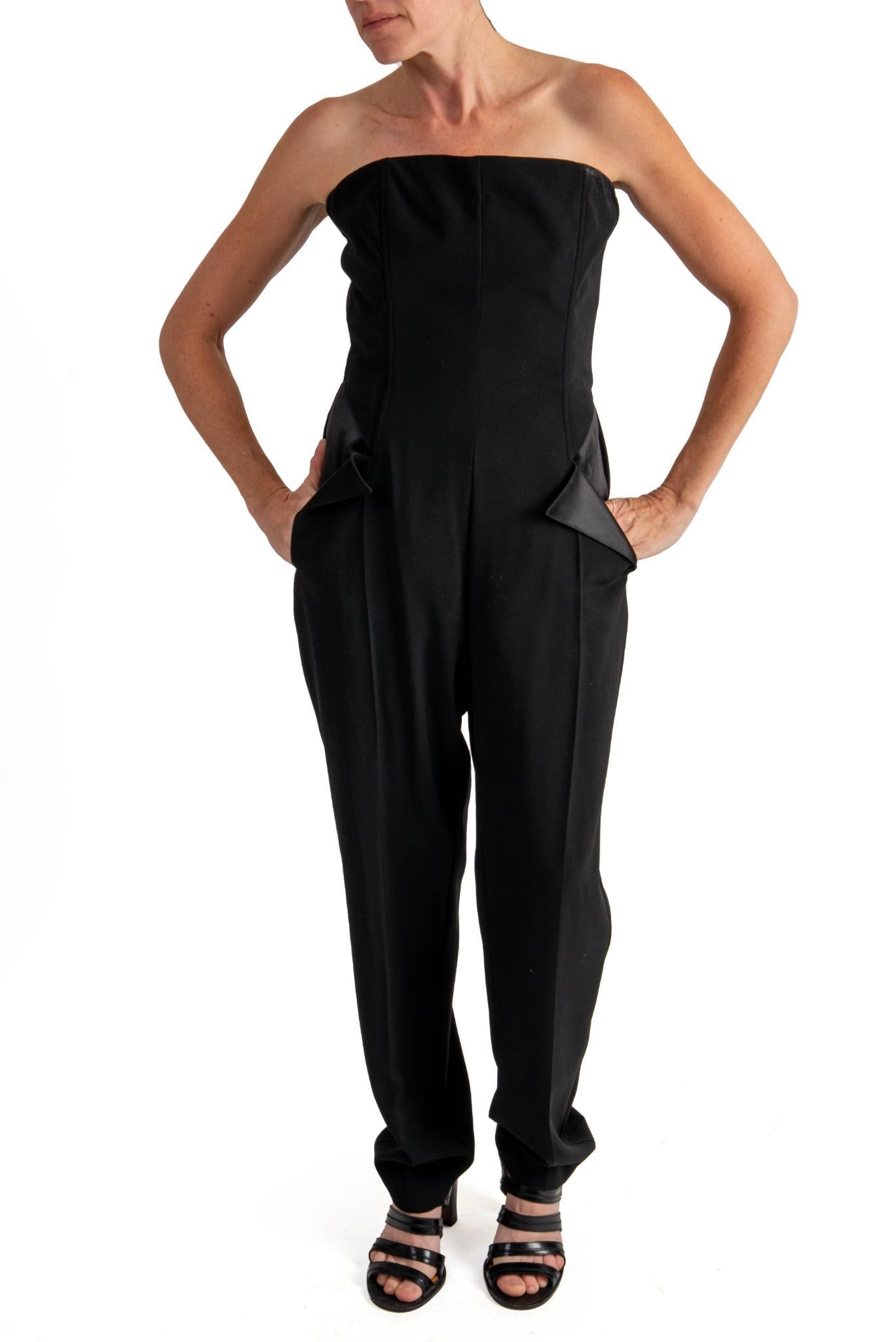 Jean Paul Gaultier Virgin Wool Jumpsuit, 42 (1 of 8)