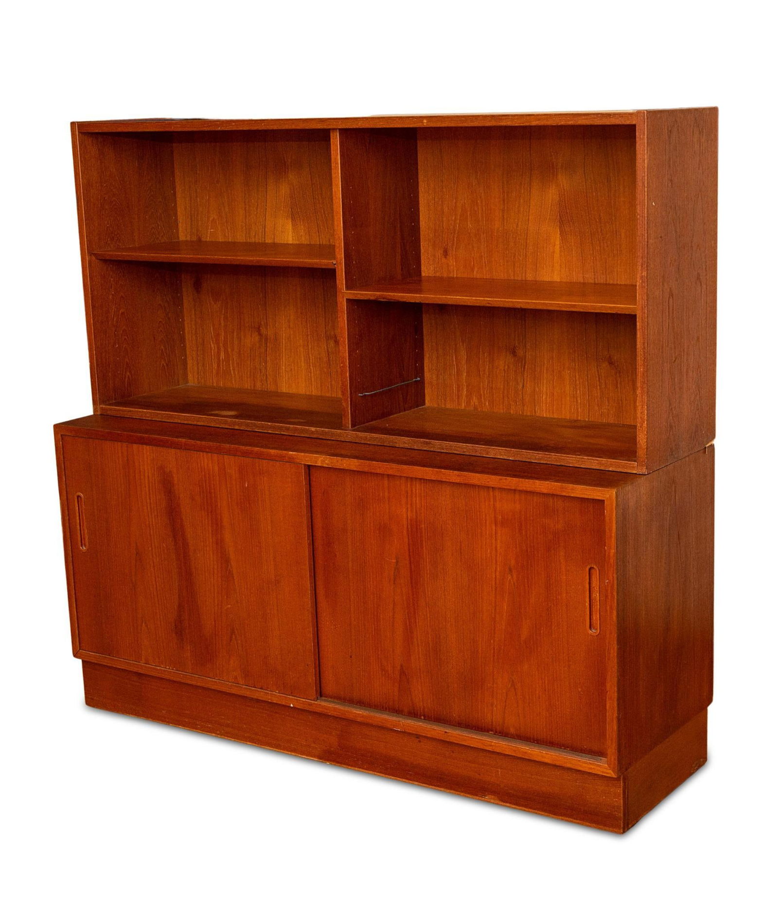 Danish Modern Teak Two Door Cabinet (1 of 3)