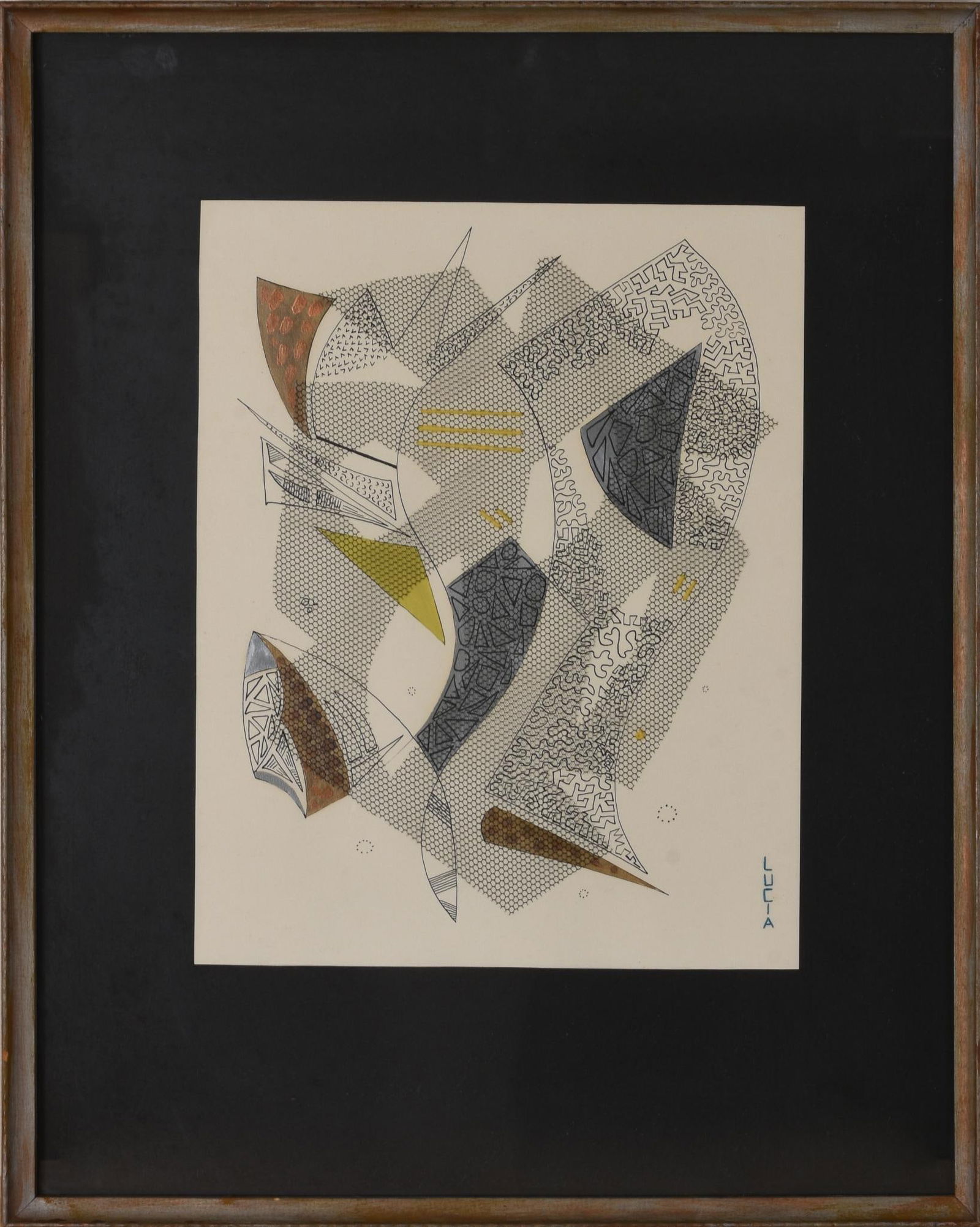 Lucia Stern Abstract Collage. (1 of 3)