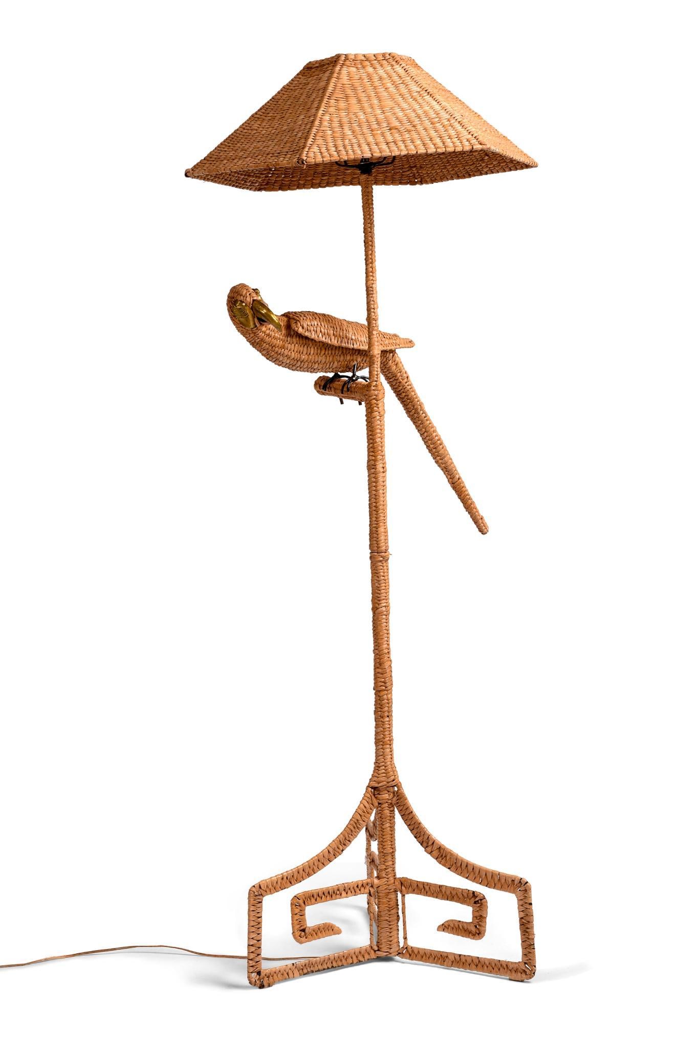 Mario Lopez Torres Parrot Floor Lamp. (1 of 3)