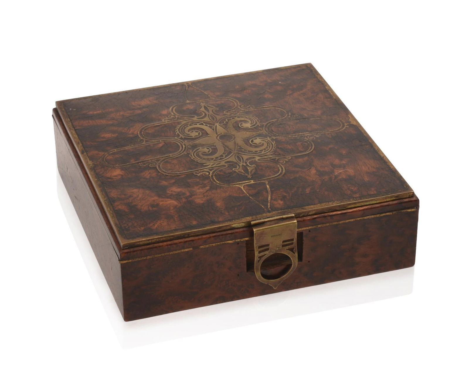 Erhard & Sohne Jugendstil Arts & Crafts Jewelry Box. (1 of 6)