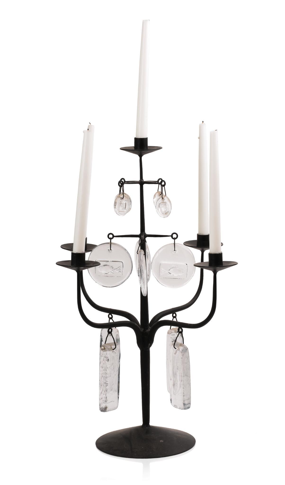 Erik Hoglund For Kosta Boda Candelabra. (1 of 2)