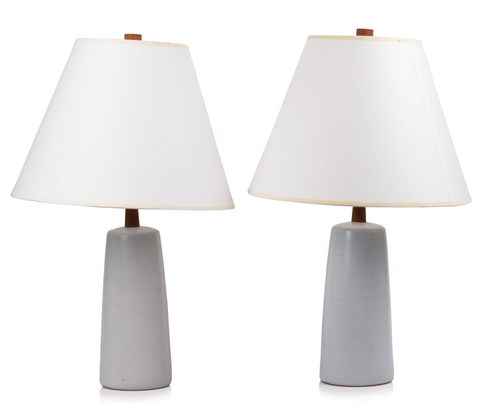 Pair of Jane and Gordon Martz Pottery Table Lamps (1 of 4)