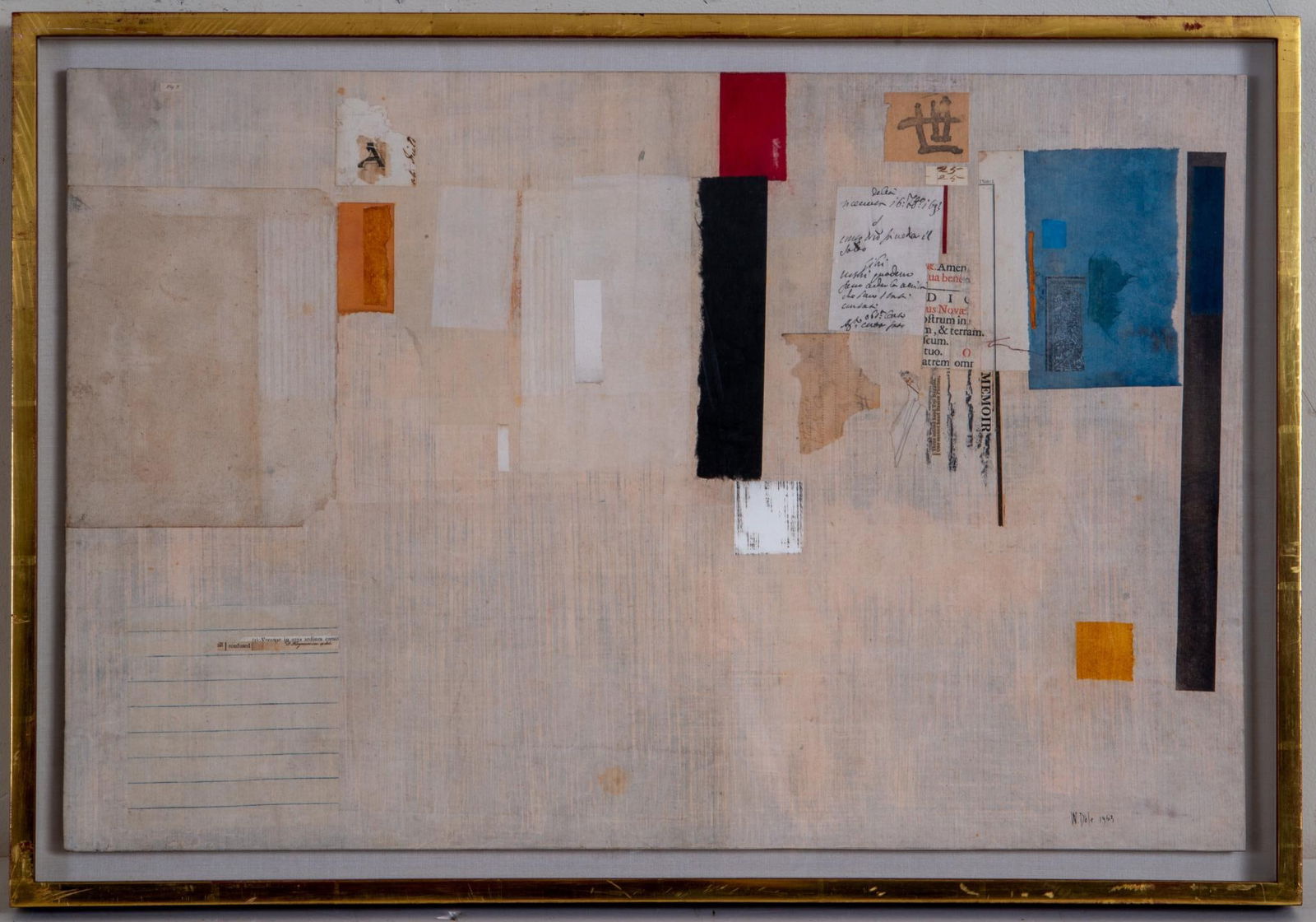 William Dole (1917-1983) Untitled Collage (1 of 3)