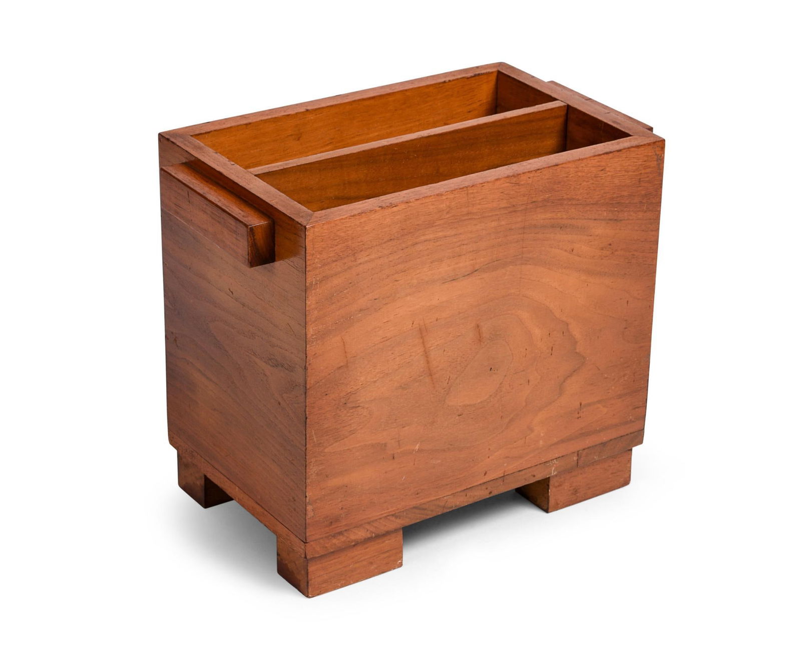 Art Deco Wooden Magazine Rack (1 of 3)