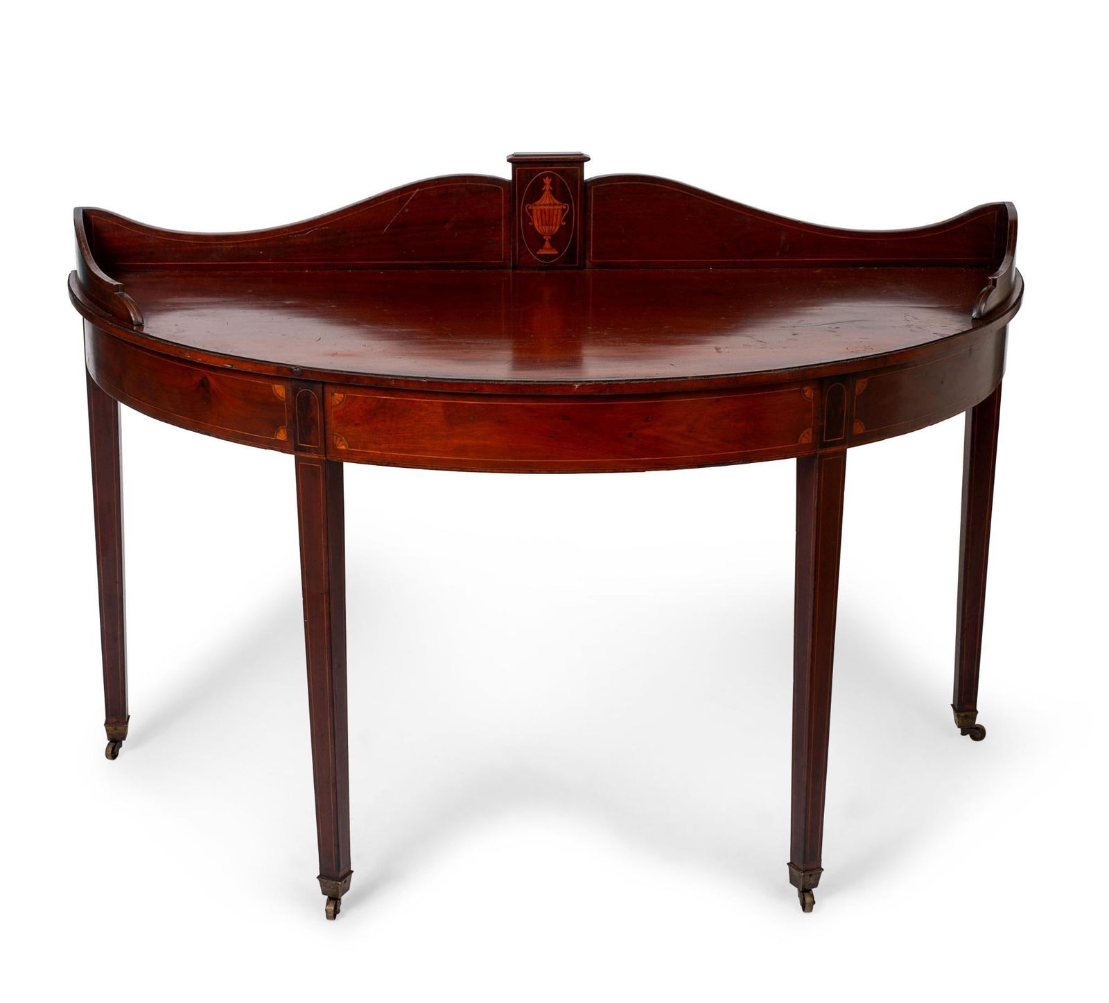 18th C Mahogany Demi Lune Federal Server (1 of 4)