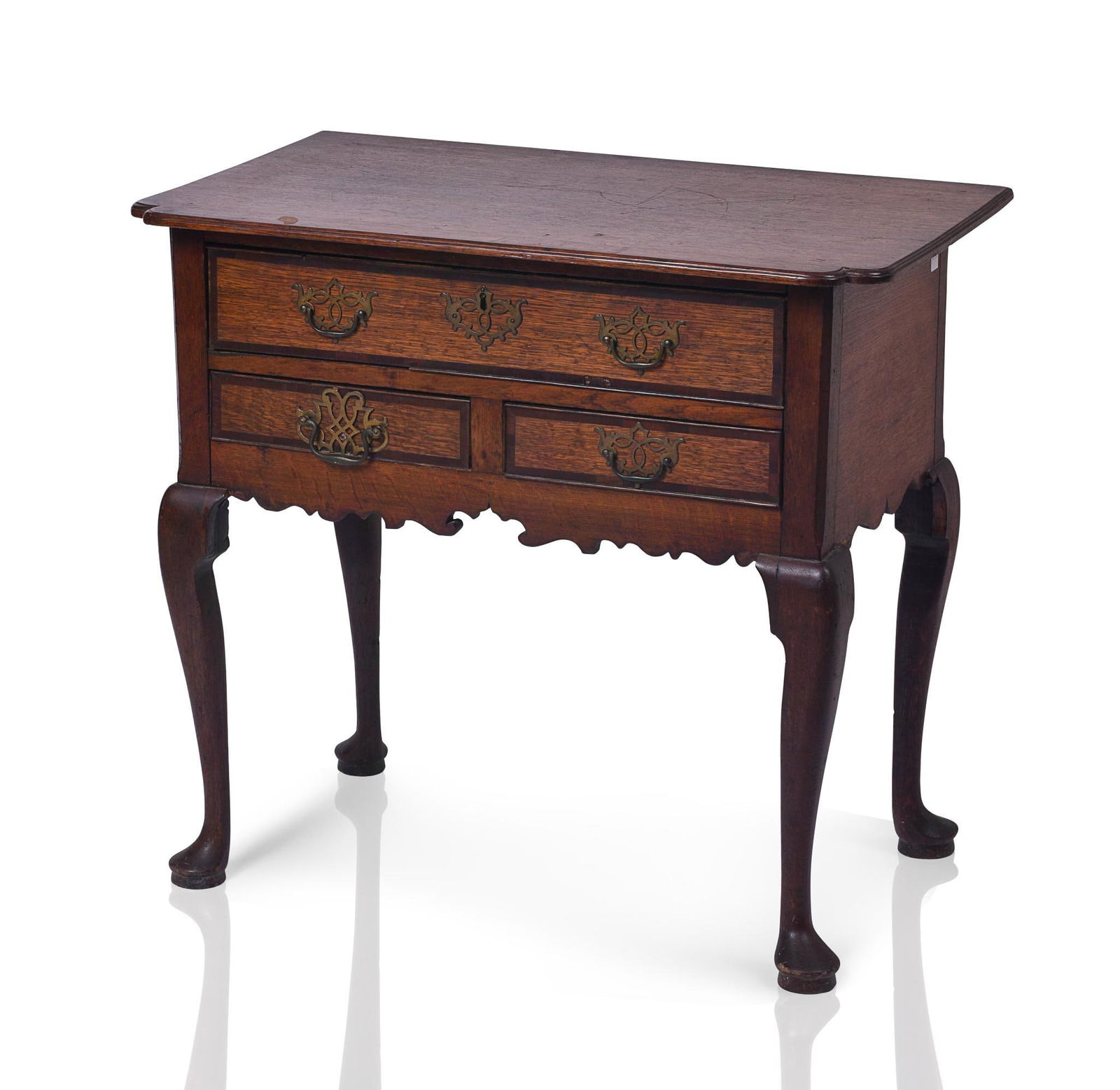 18th Century English Oak Lowboy (1 of 2)
