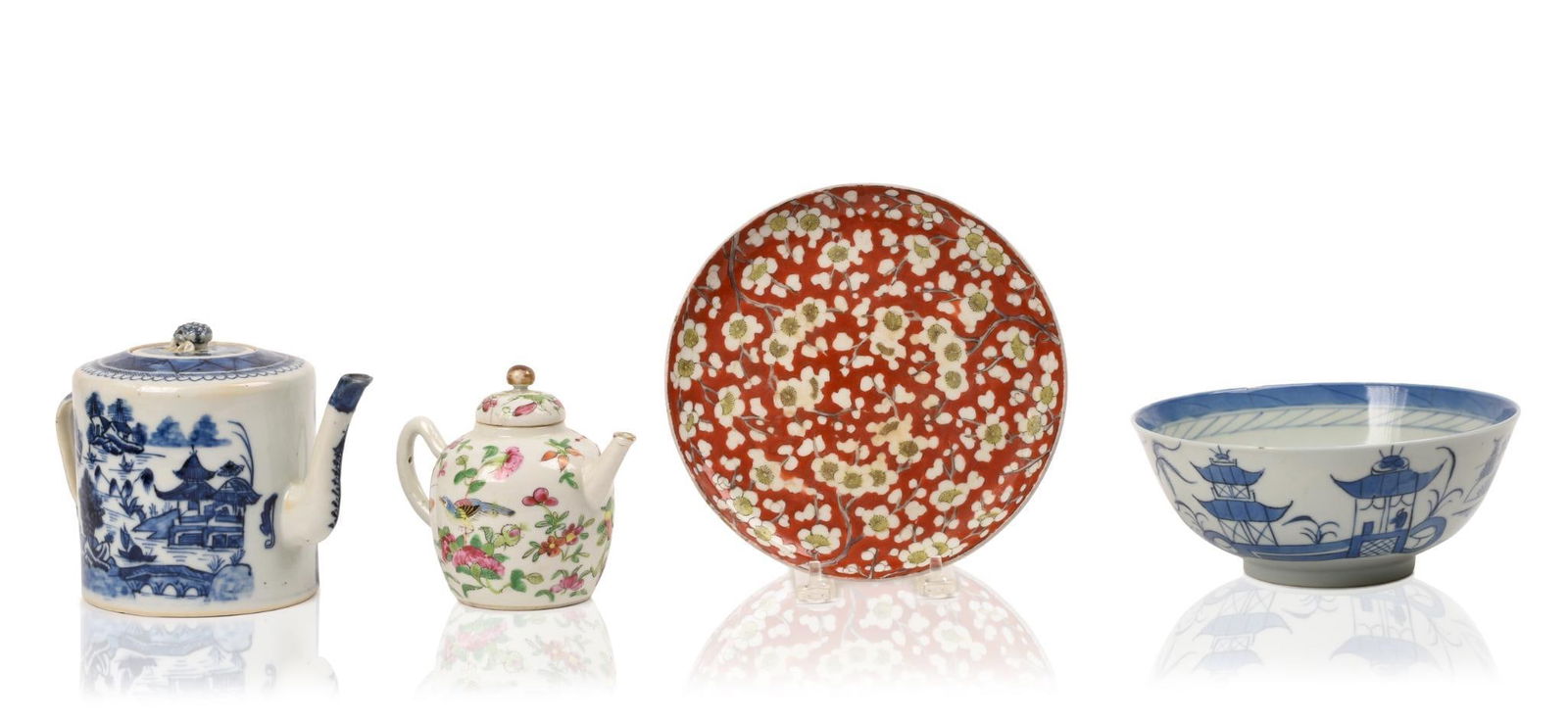 Group of Asian Porcelain Items. (1 of 6)