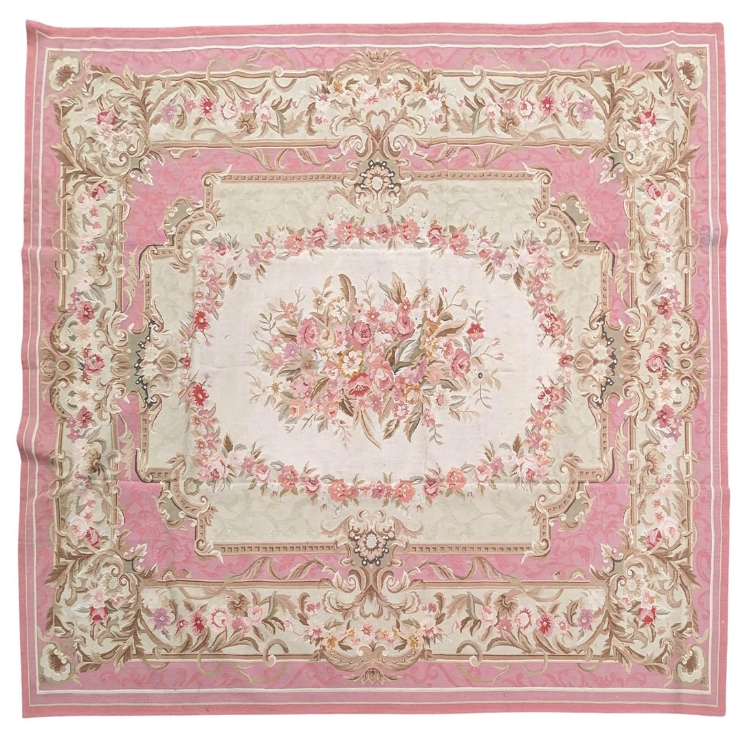 Large Aubusson Carpet. (1 of 3)