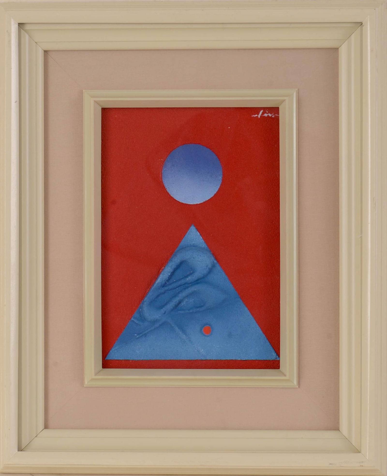 Hiroo Takayama. Japanese Mixed Media Work. (1 of 2)