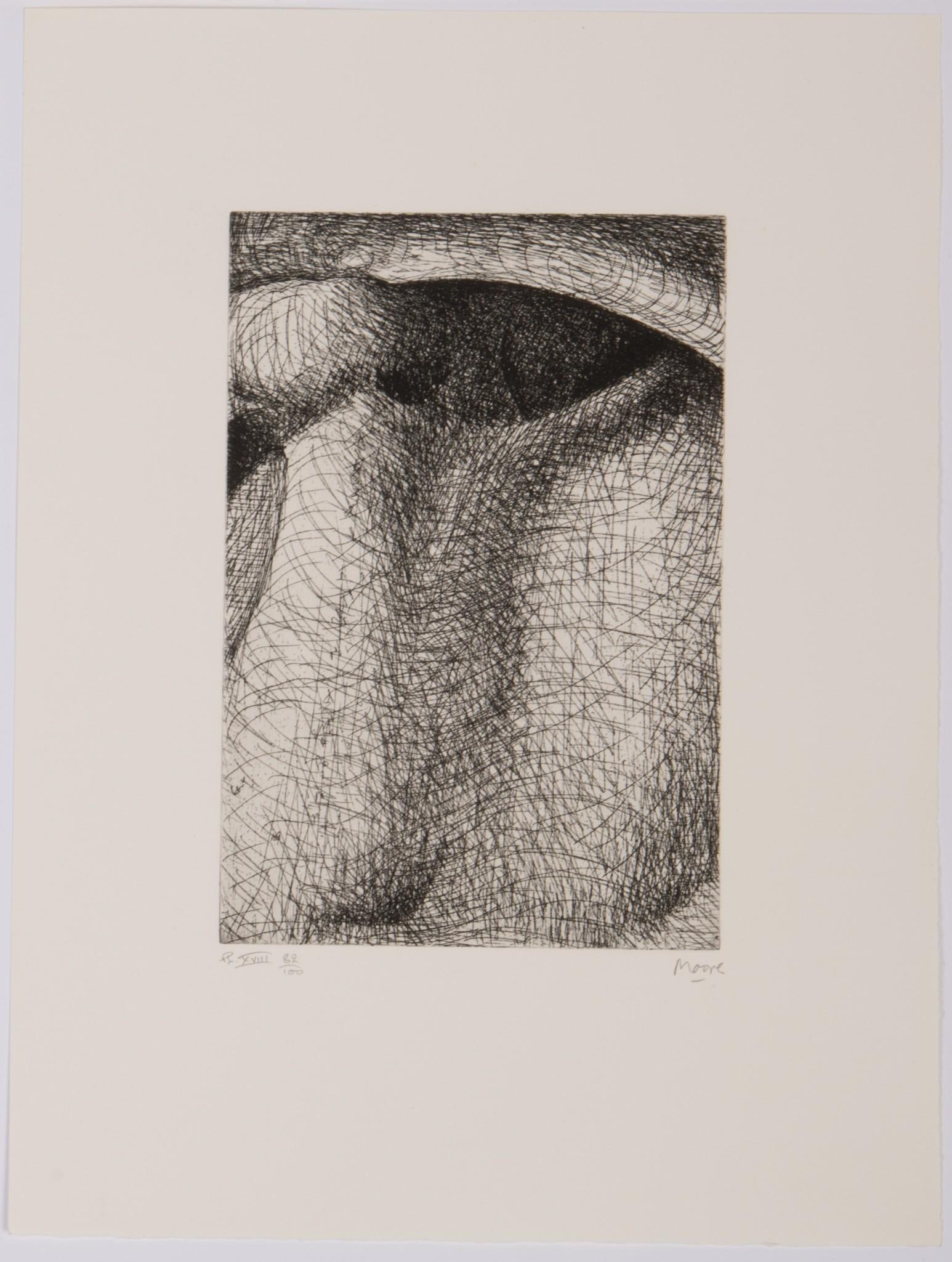 Henry Spencer Moore (1898 - 1986). Intaglio Print. (1 of 3)