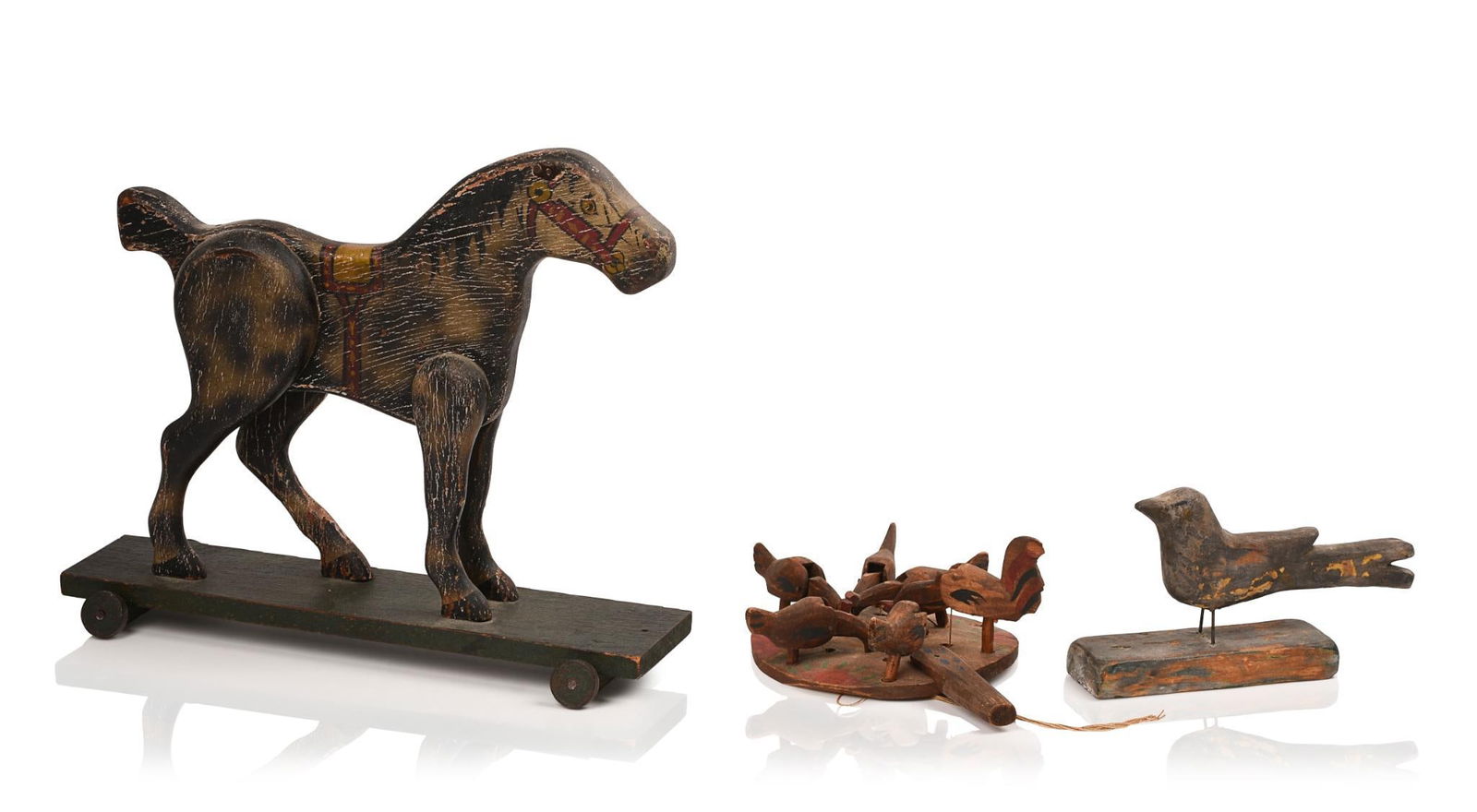 Three Early Painted Toys. (1 of 5)