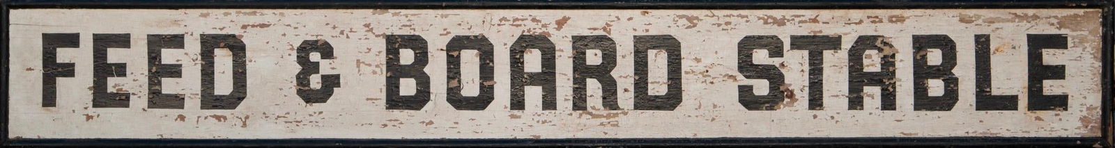 Feed & Board Stable Sign. (1 of 2)