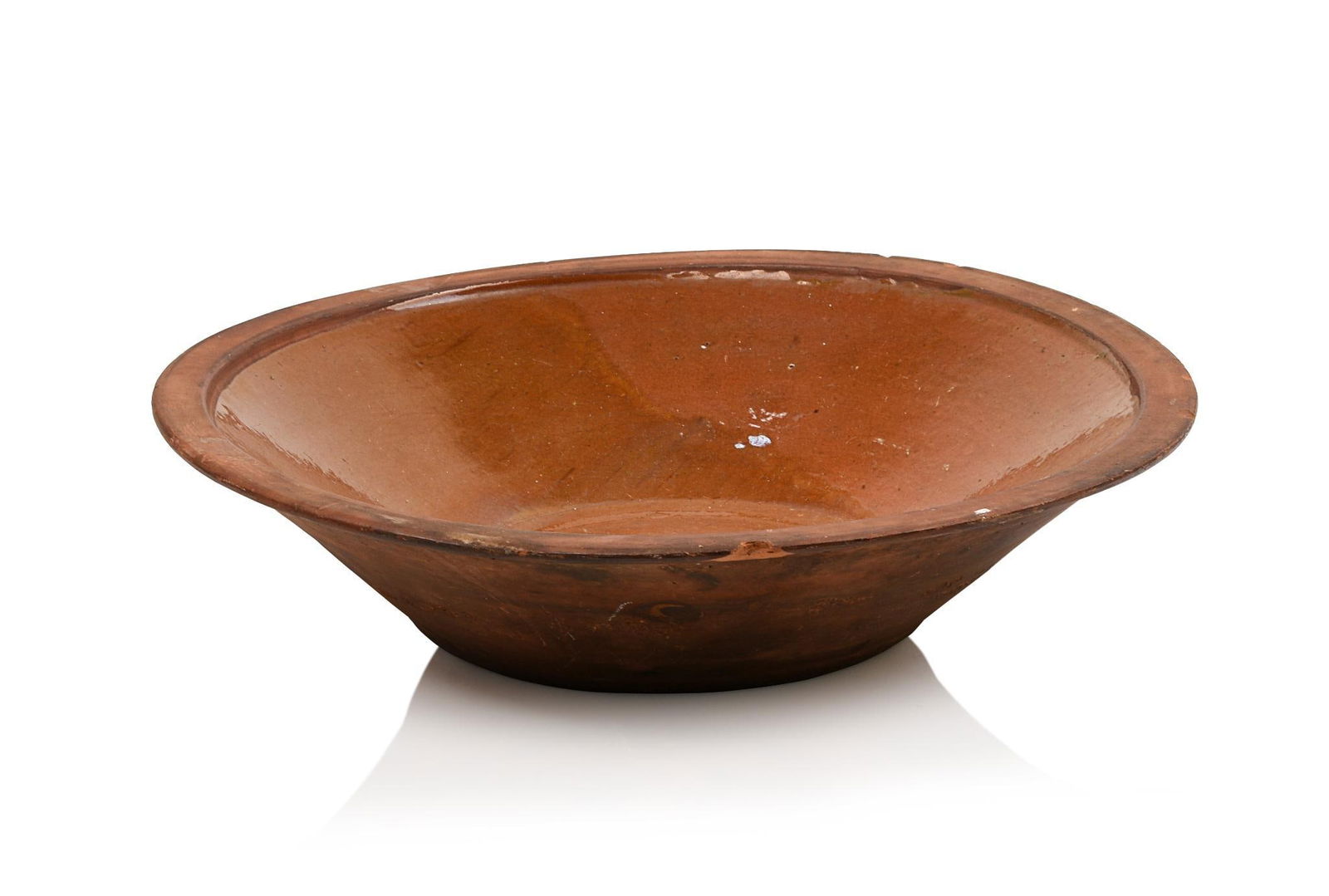 19th C Redware Bowl (1 of 4)