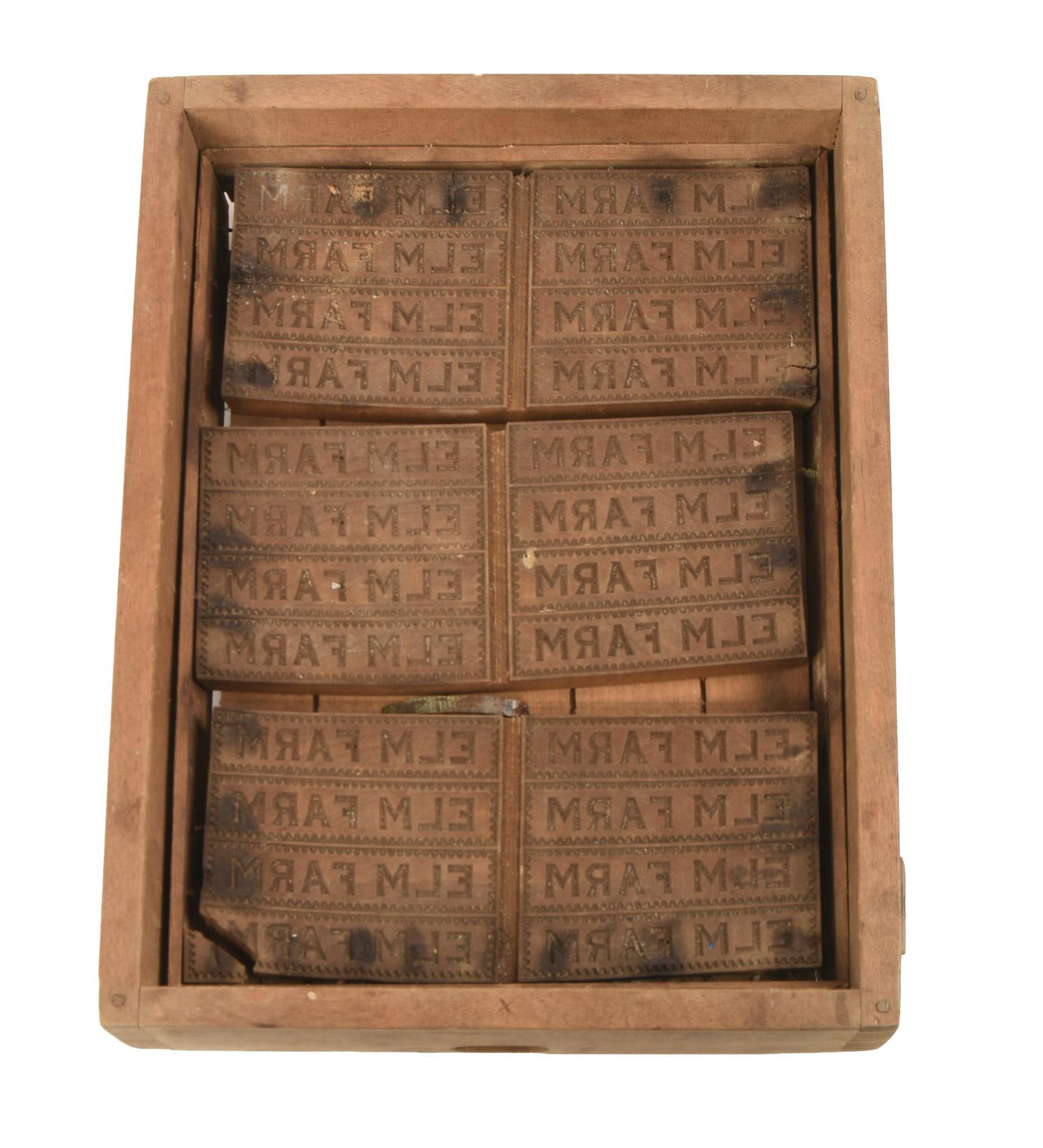 Elm Farm Custom Butter Mold.: For stamping 24 sticks of butter at once frame 15 x 11 inches.