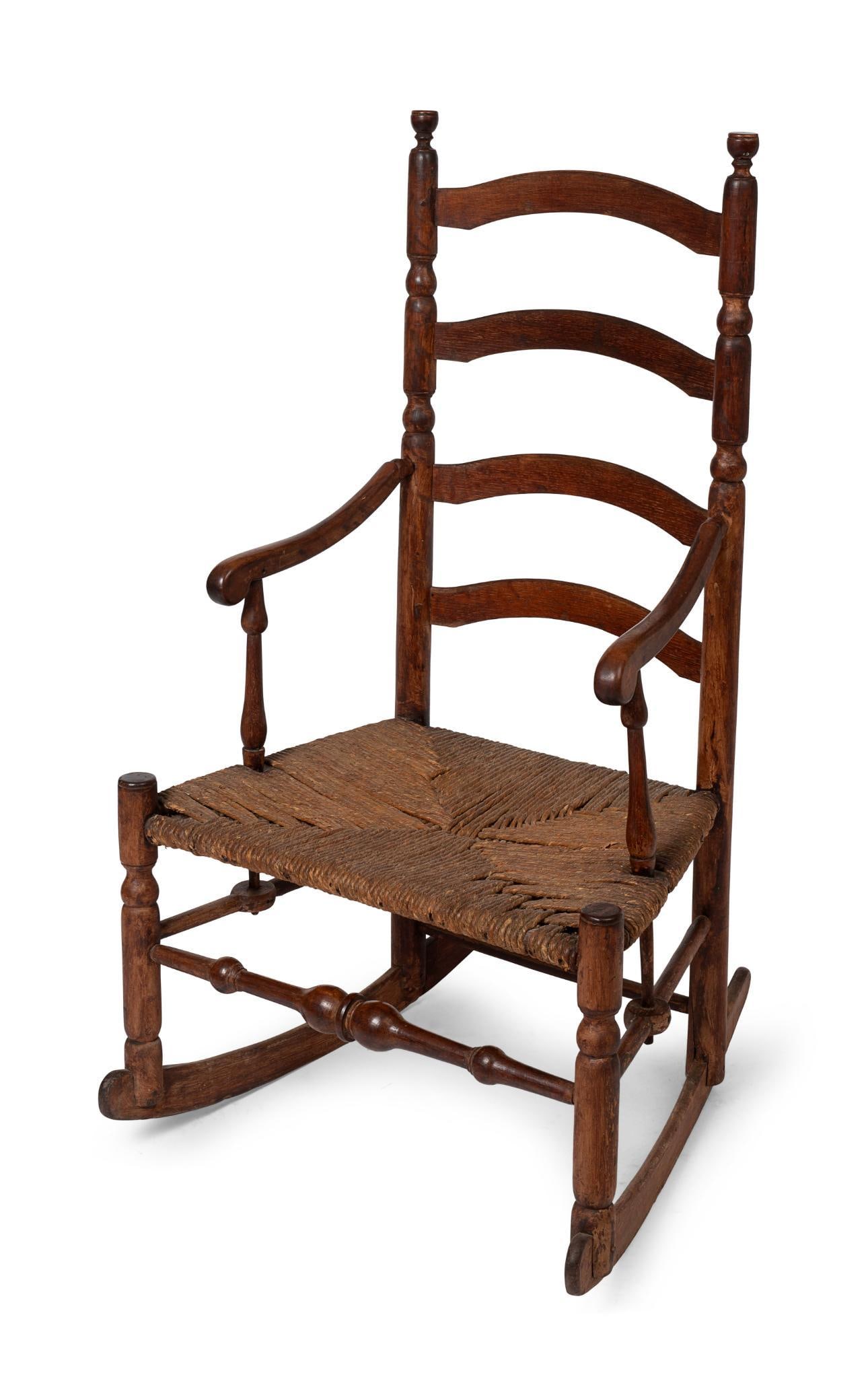 Queen Anne Rocking Chair  Attr. Dominy Family. (1 of 2)