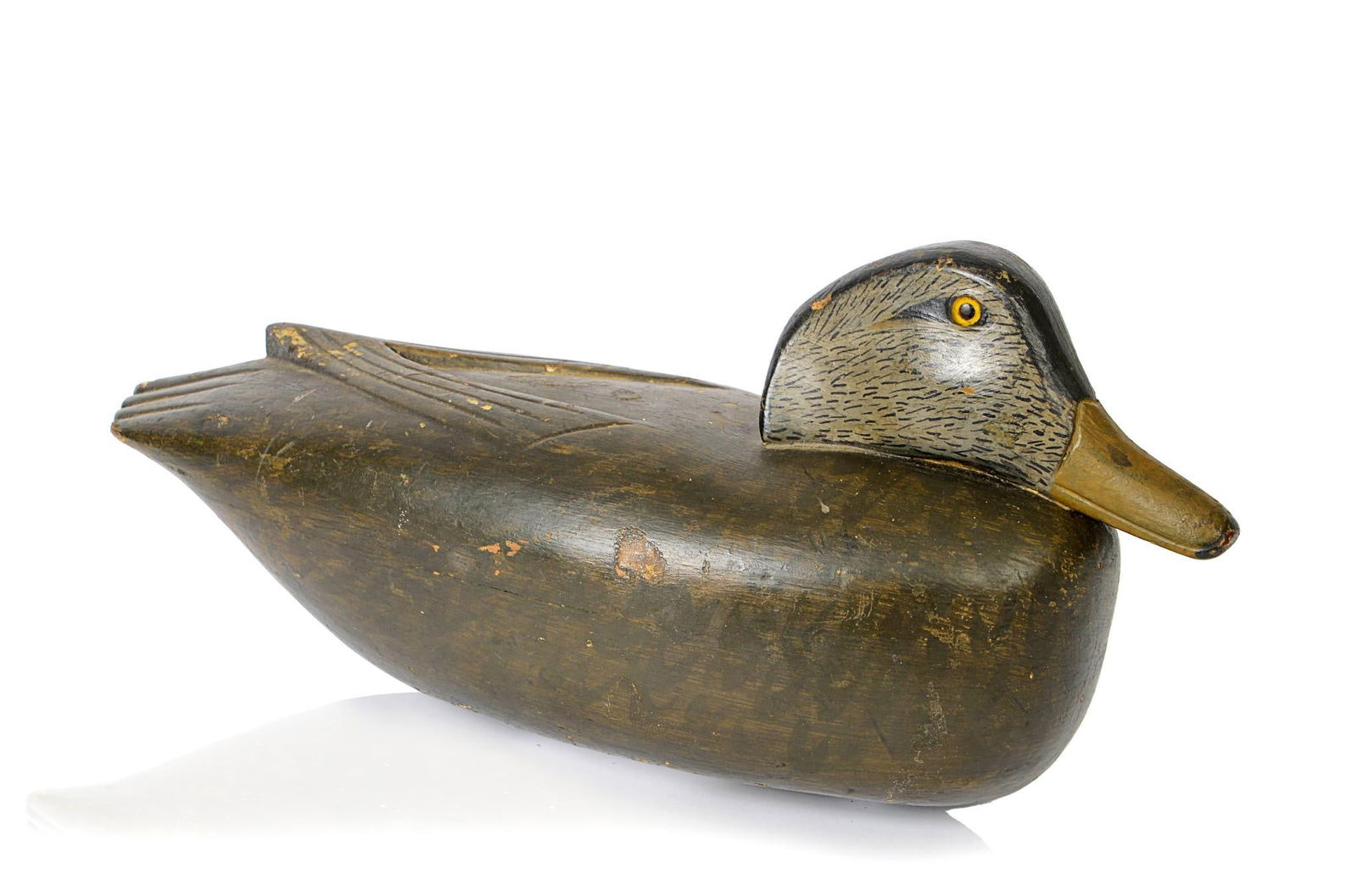 Caleb Ridgeway Master Black Duck Decoy. (1 of 4)