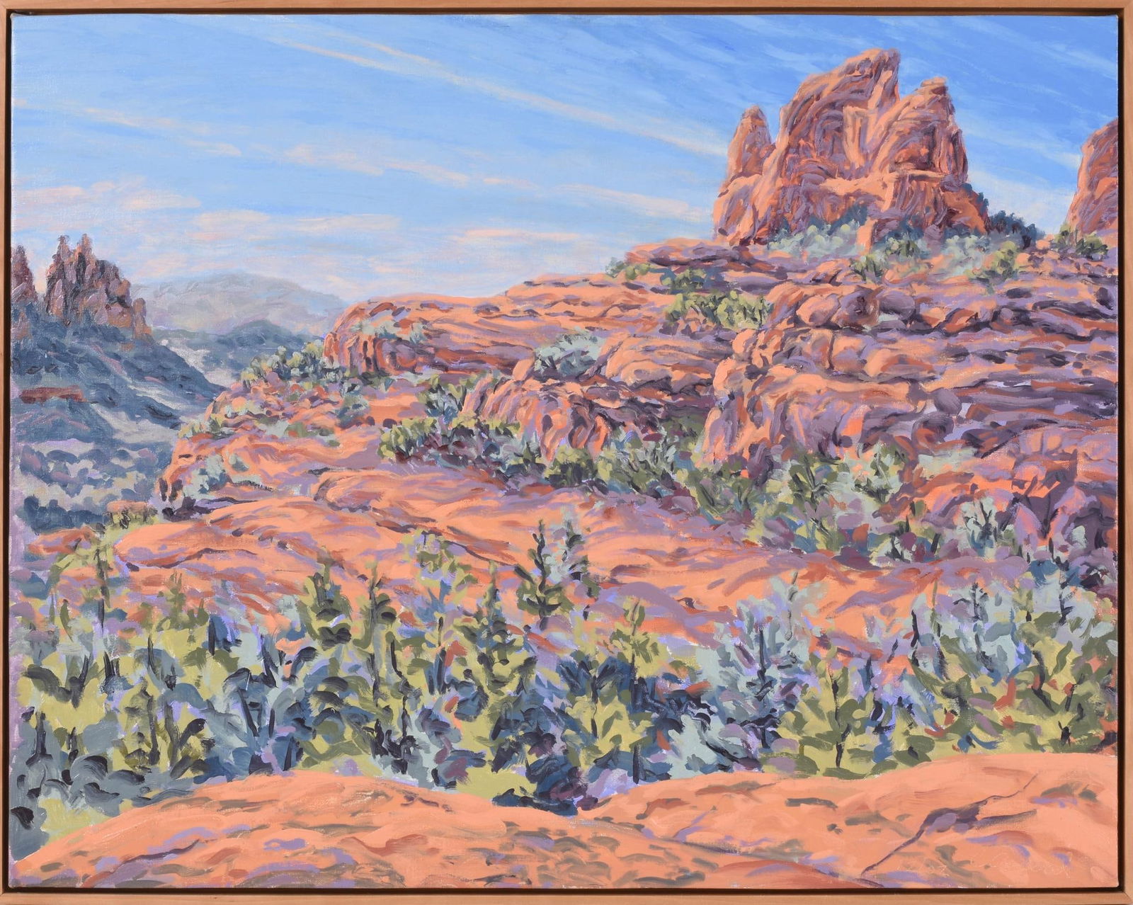 Chris Osgood. Arizona Landscape. (1 of 2)