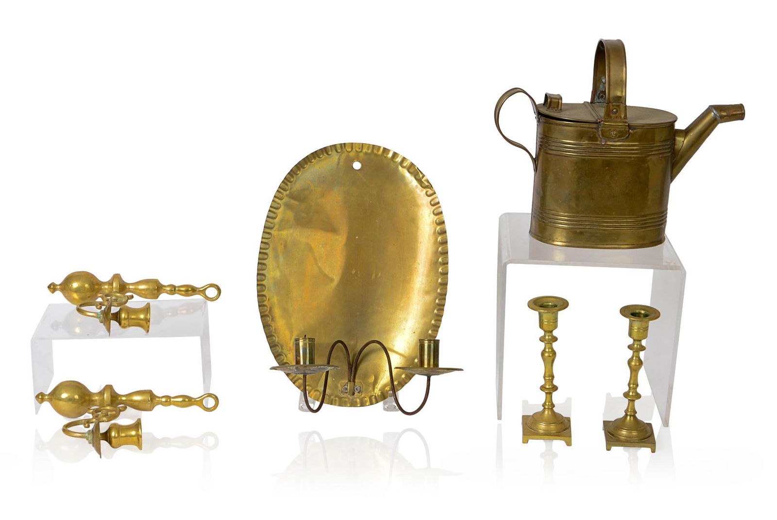 Group of Brass Items. (1 of 6)