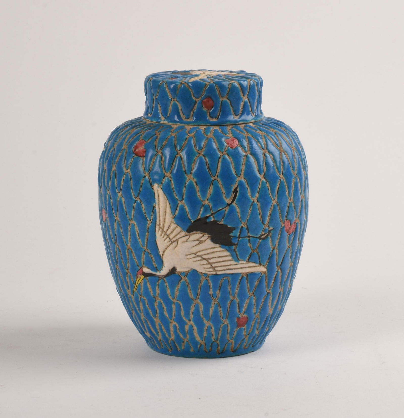 Japanese Ceramic Jar. (1 of 6)