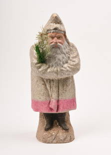 Large Belsnickle Santa Claus.: Height 15.5 inches. Minor loss to tip of hat.