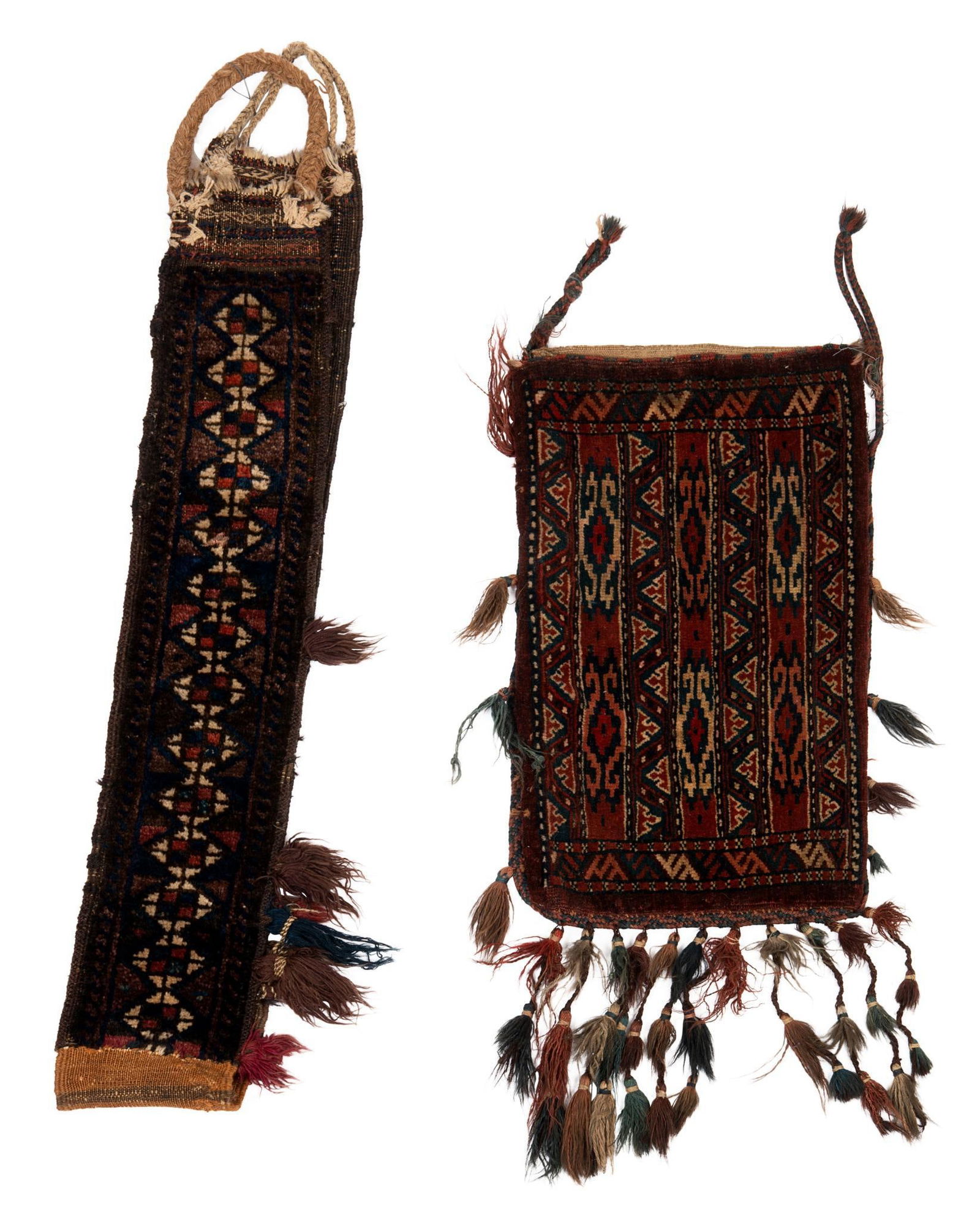 Woven Bag Face and a Sash. (1 of 2)