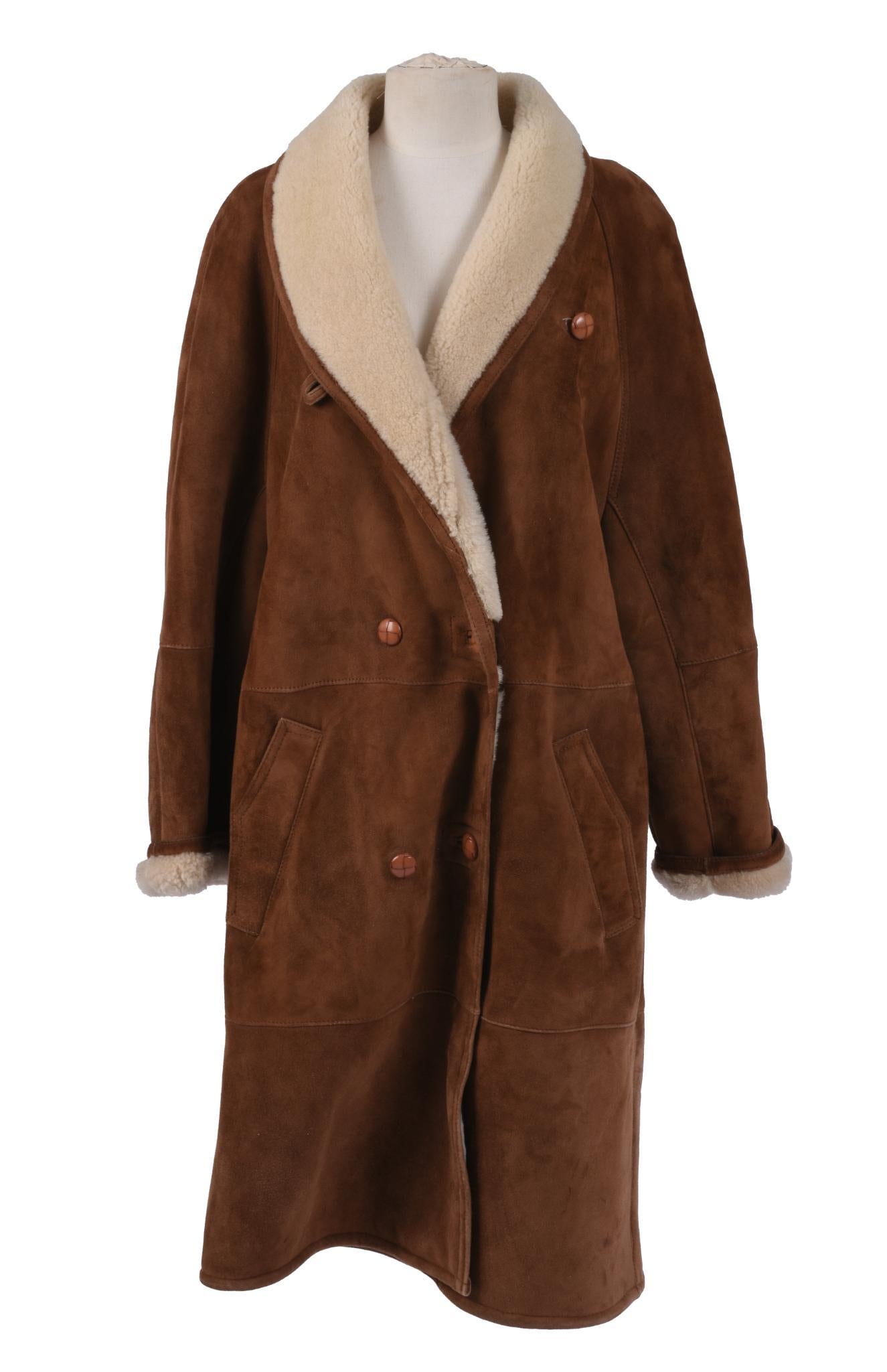 SHEEPSKIN COAT. MAXIMILLIAN AT BLOOMINGDALES (1 of 5)