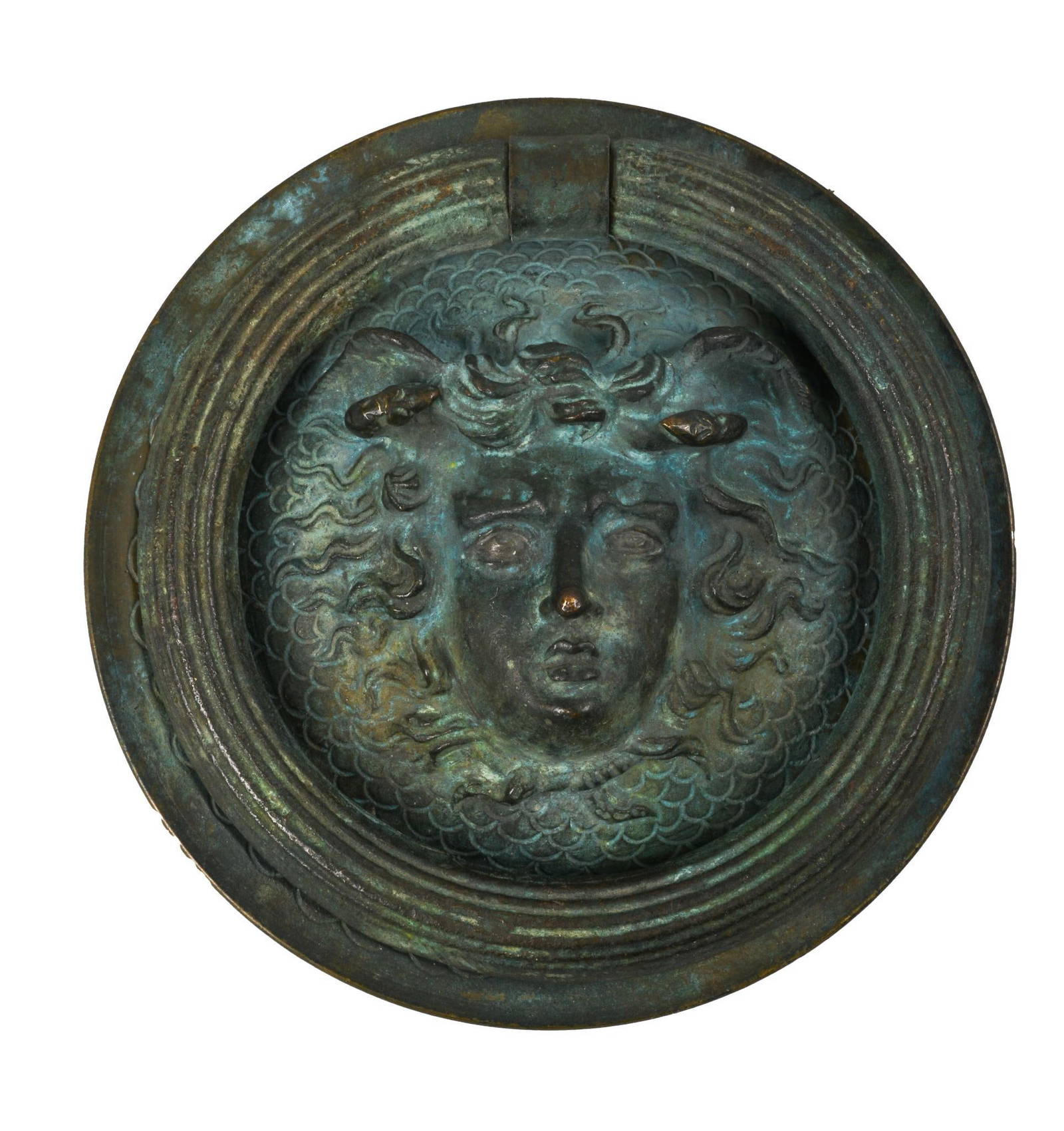Grand Tour Bronze Medusa Door Knocker Auction