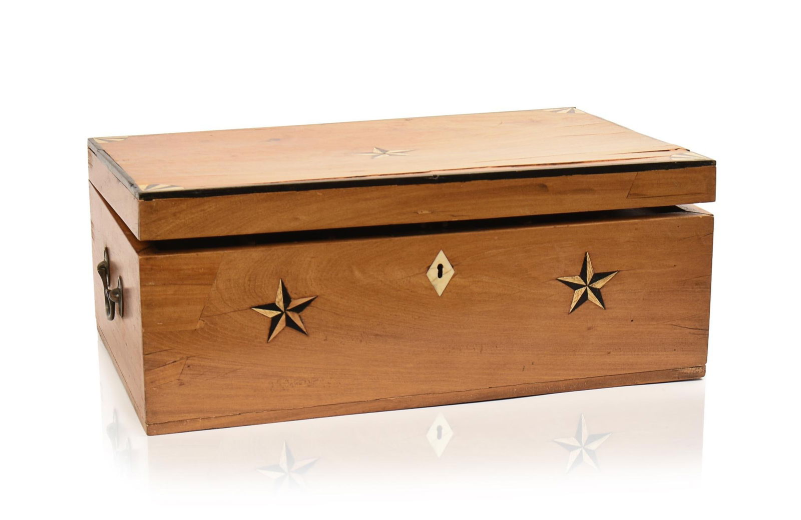 INLAID FRUITWOOD PORTABLE DESK, CIRCA 1850-1880 (1 of 9)