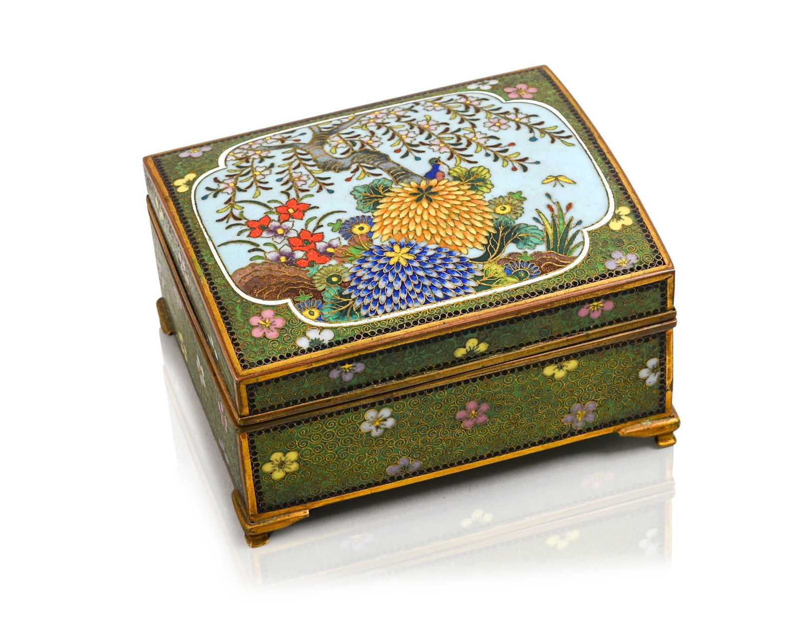 INABA CLOISONNE BOX (1 of 7)