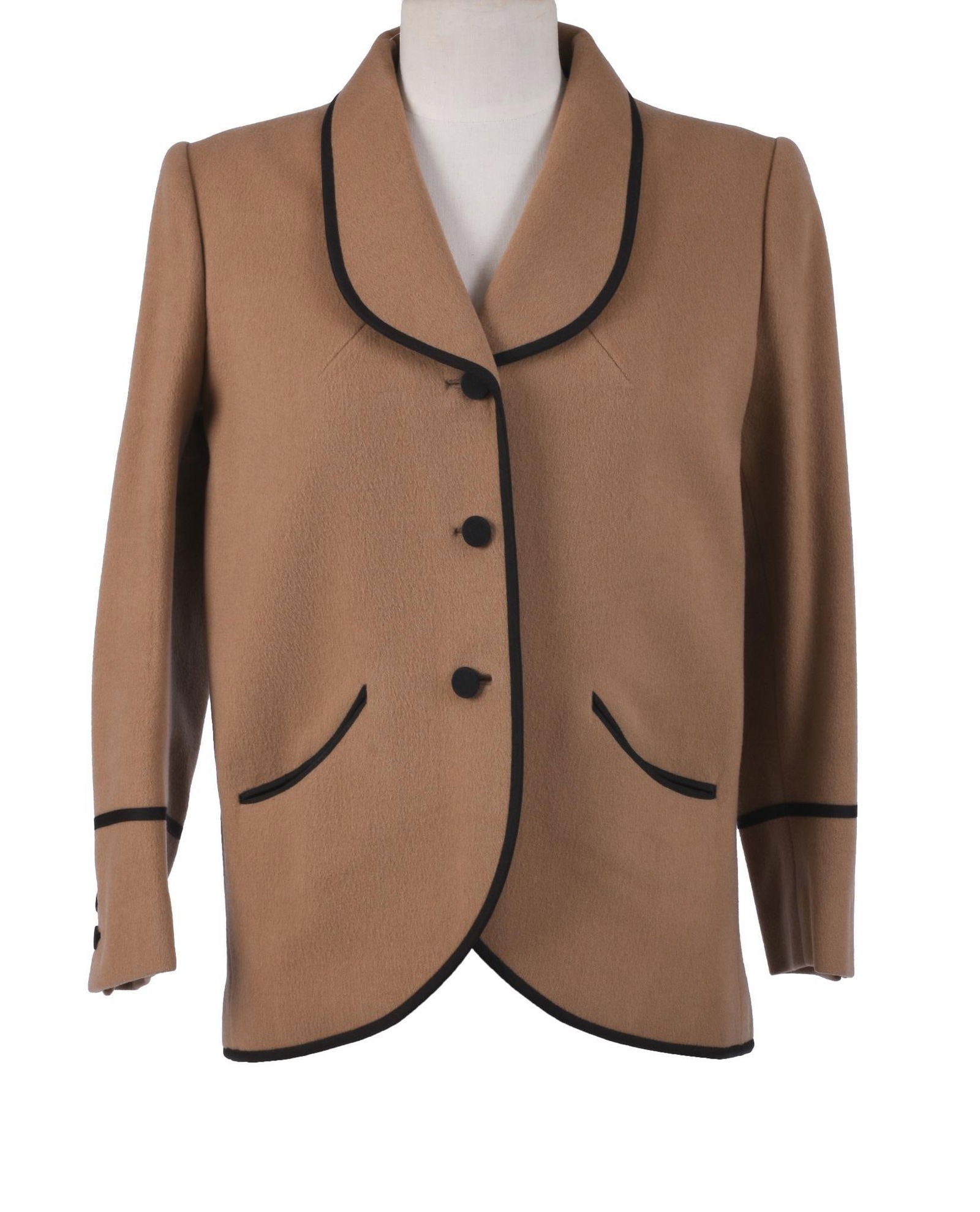 LORD & TAYLOR TRAINA-NORELL NEW YORK SHORT JACKET APPROX SIZE 6 (1 of 7)