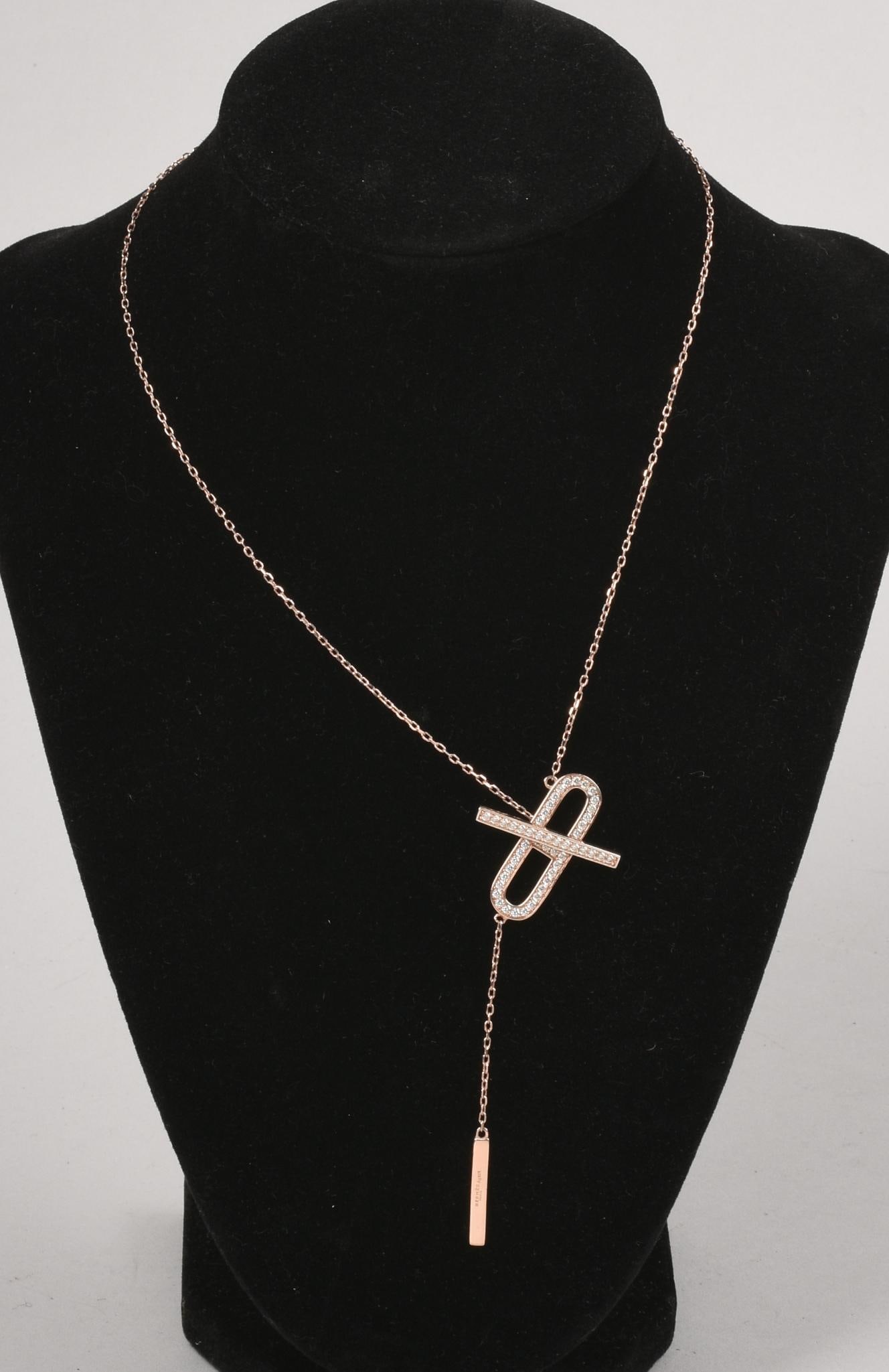 HERMES STERLING NECKLACE (1 of 8)