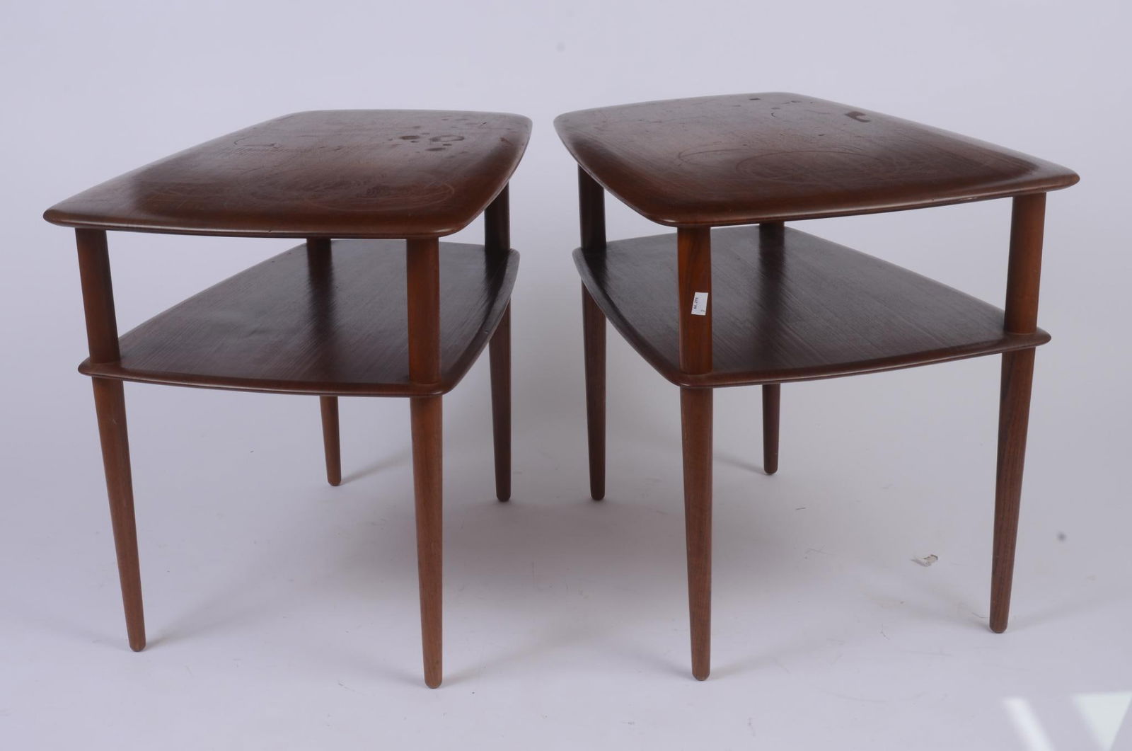 Pair of Danish Modern Teak Stands (1 of 4)
