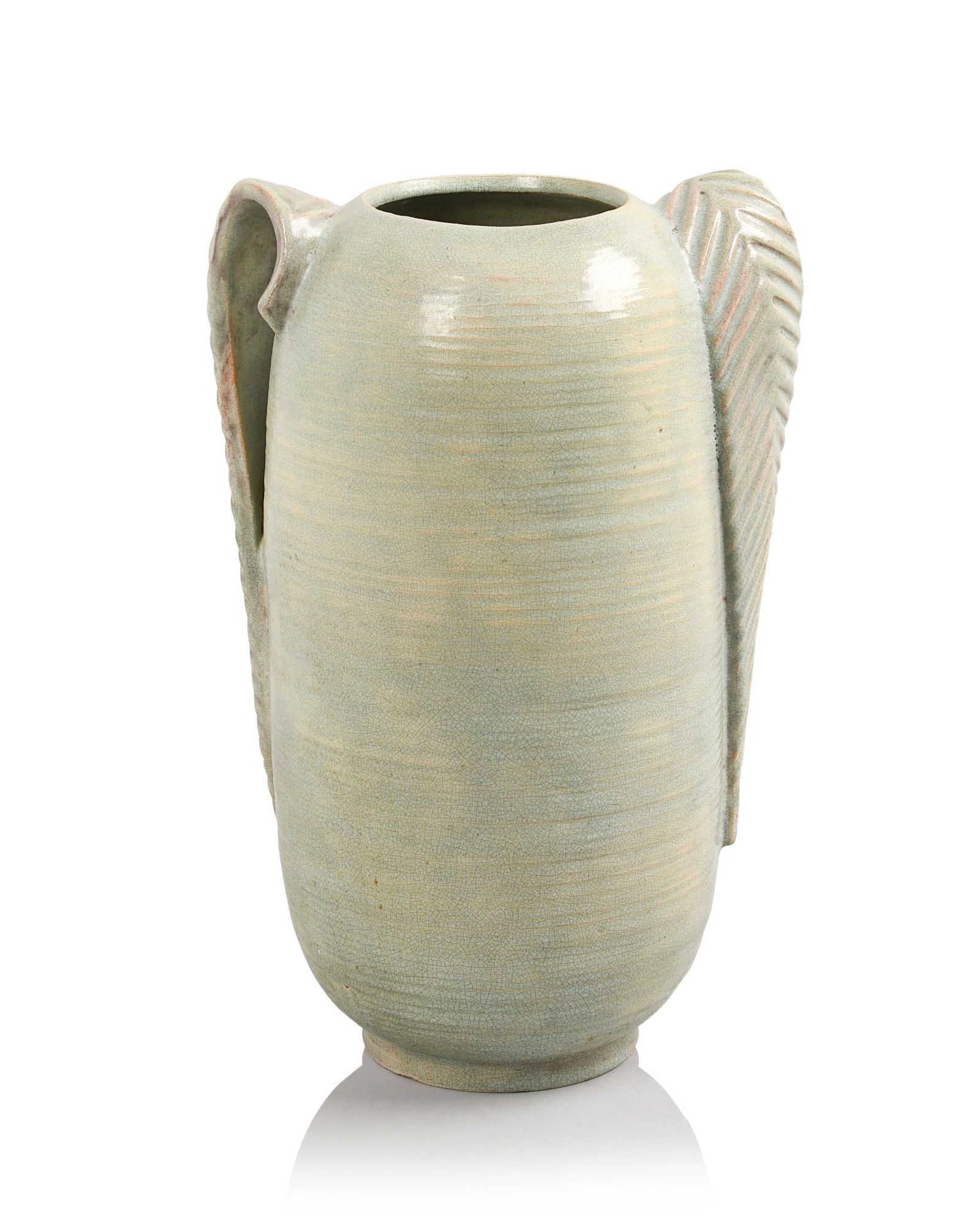 Signed Art Deco Studio Pottery Vase. (1 of 5)