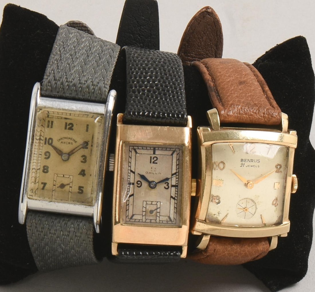 Three Vintage Wrist Watches. (1 of 3)